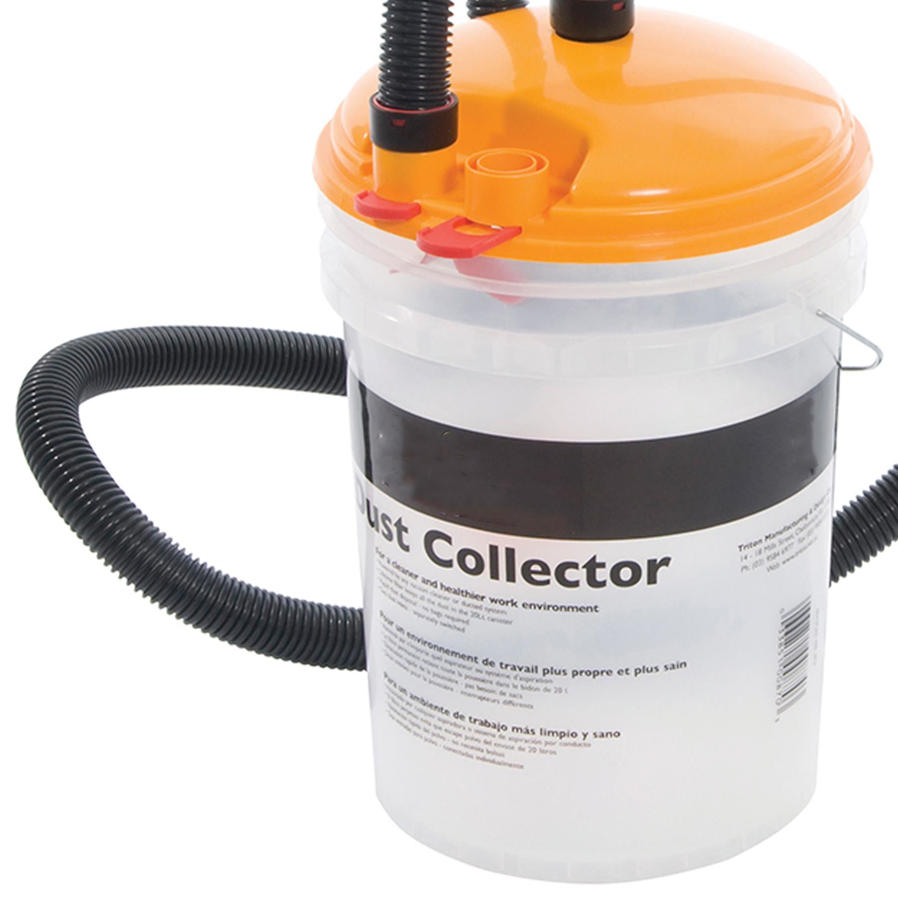 DCA300 Dust Collection Bucket 23Ltr Prevents sawdust filling