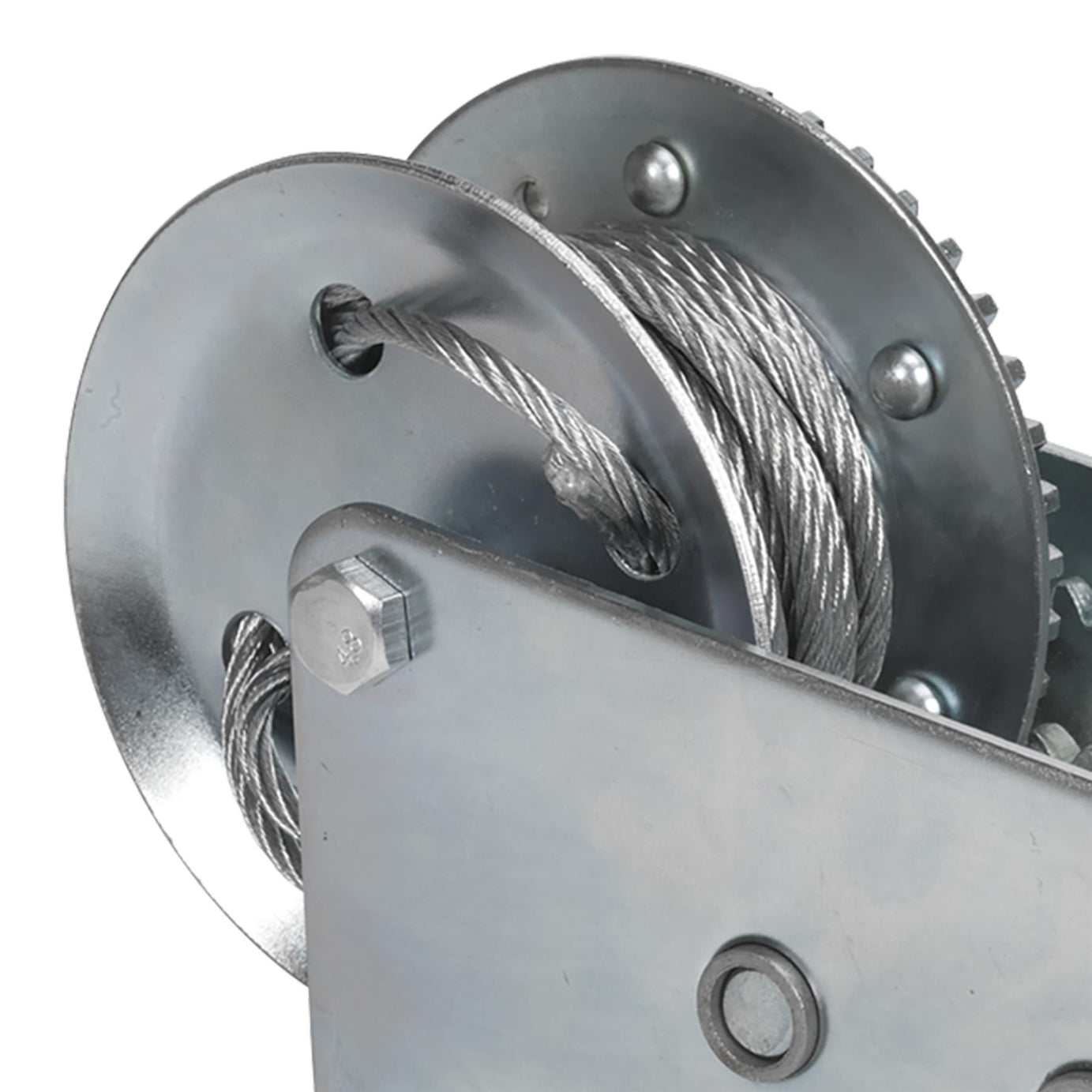 Sealey Geared Hand Winch 900kg Capacity with Cable