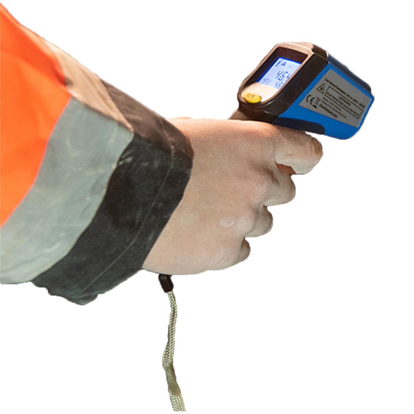 Laser Infrared Thermometer -38°C to +520°C Lcd Screen With Backlit Display New