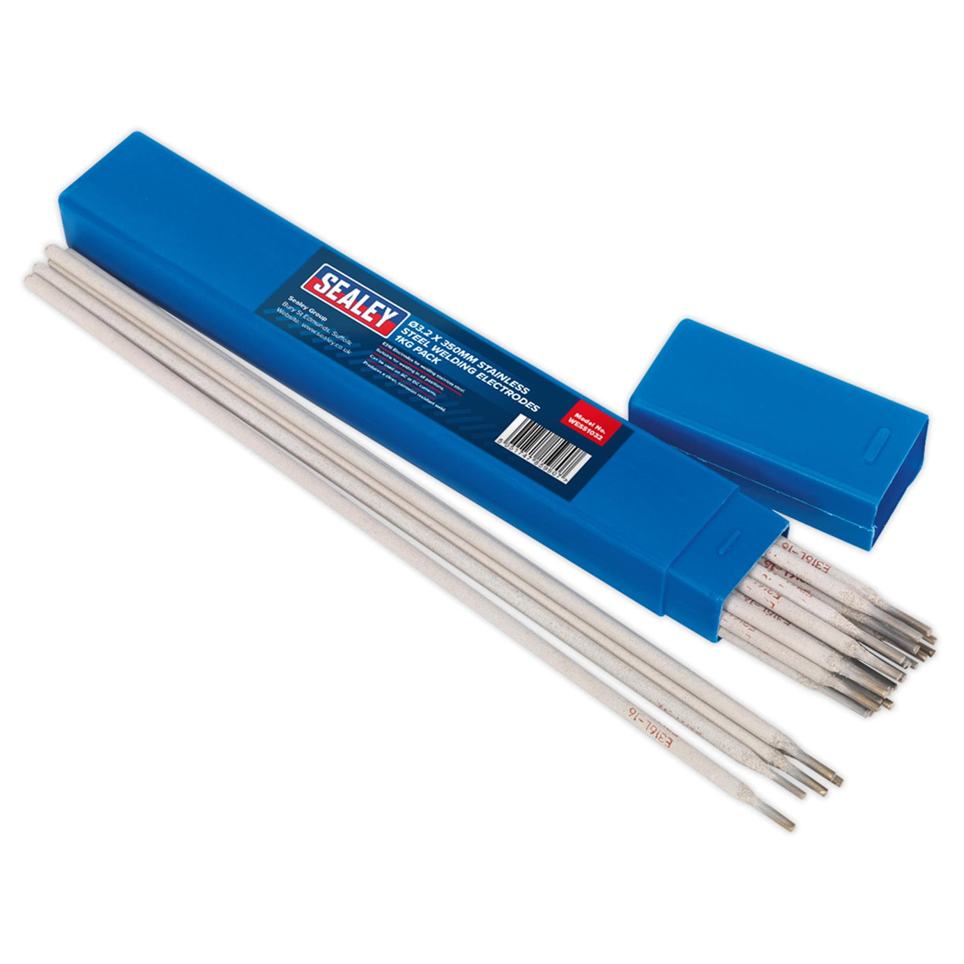 Welding Electrodes Stainless Steel 3.2 x 350mm 1kg Pack - WESS1032 Sealey