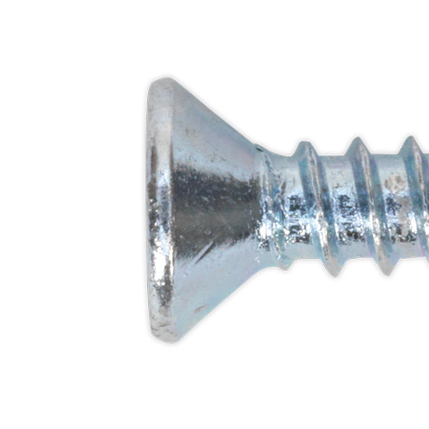 Sealey Self Tapping Screw 3.5 x 16mm Countersunk Pozi Pk of 100