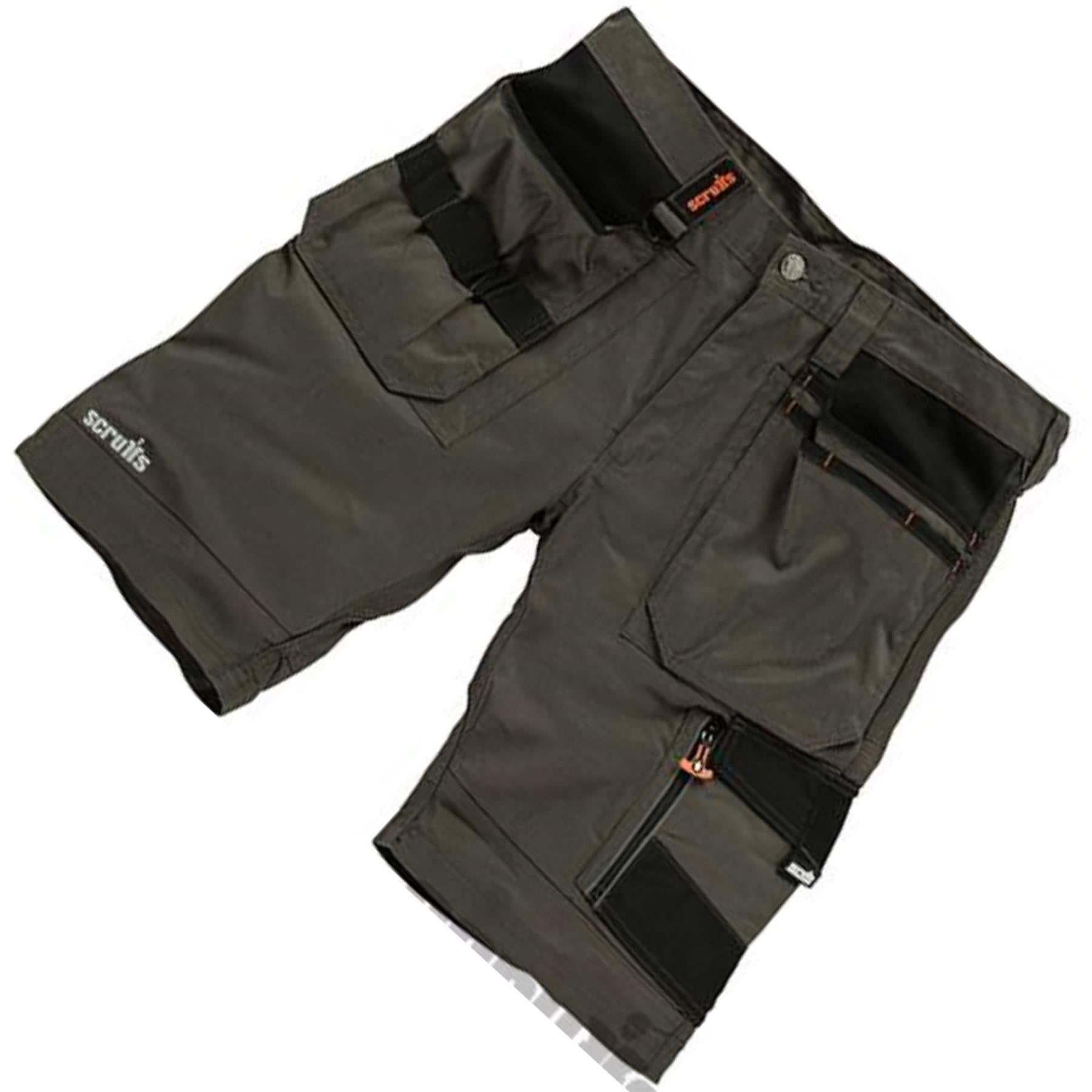 Trade Short Slate Size 34" W Ykk Zipped Fly. 65% Polyester, 35% Cotton, 250gsm.