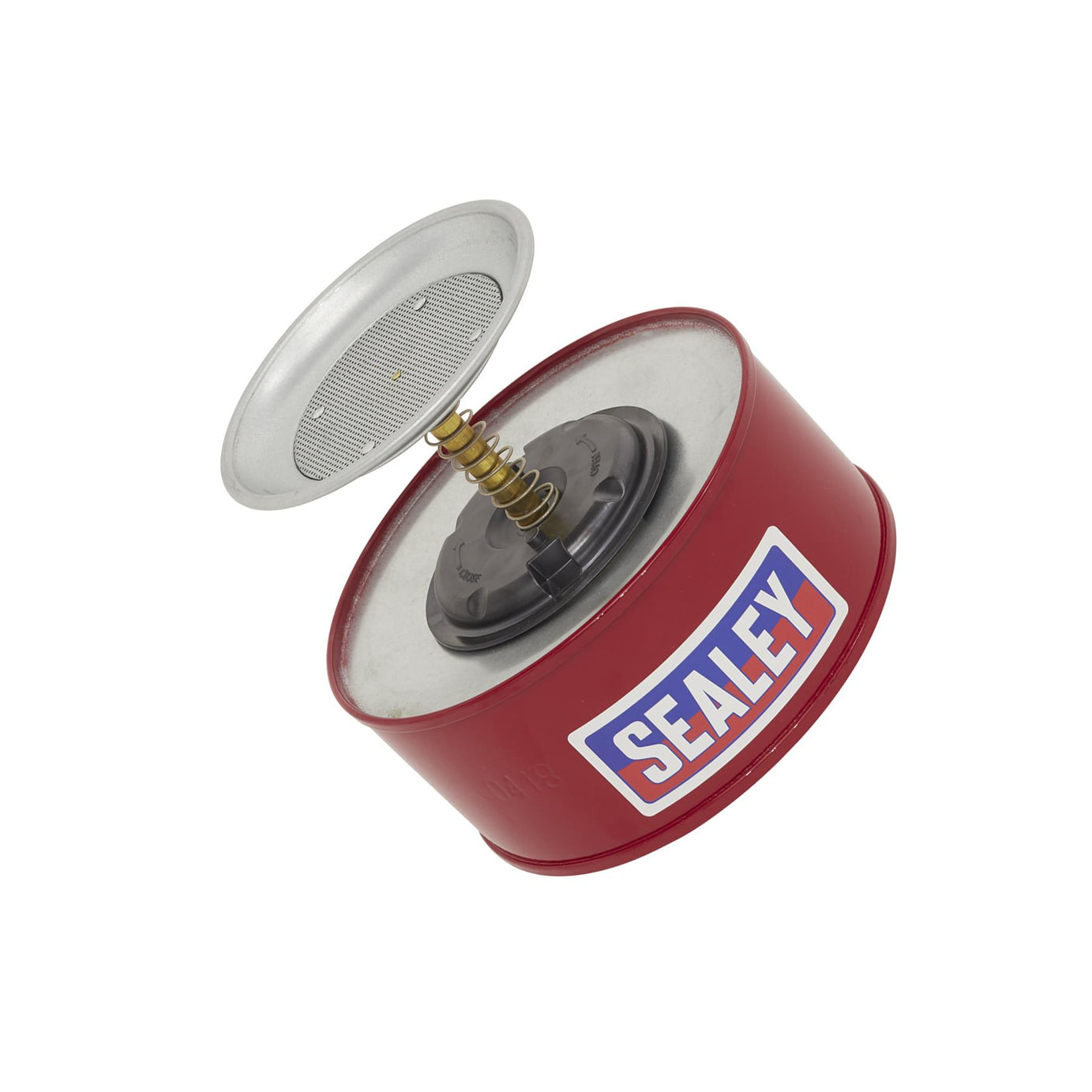 Sealey Plunger Can 1L Easy One-Handed Operation Convenient & Safe