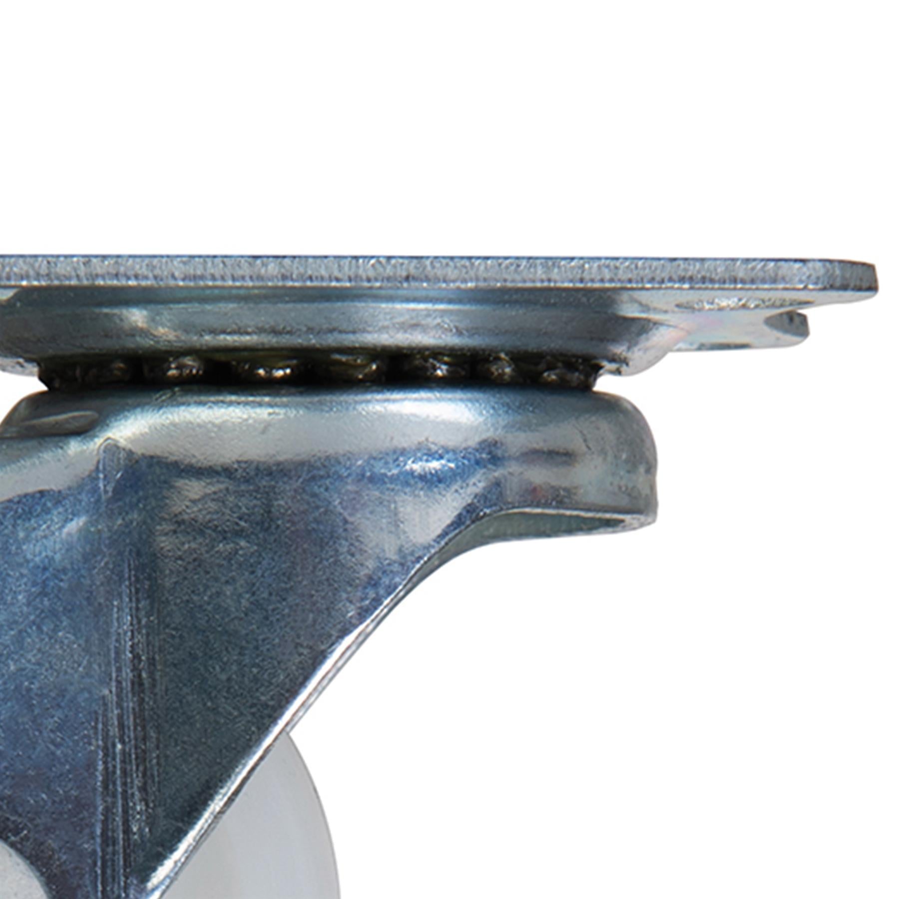 4Pk Light Duty Swivel Castors 31mm Castors & Swivel Action