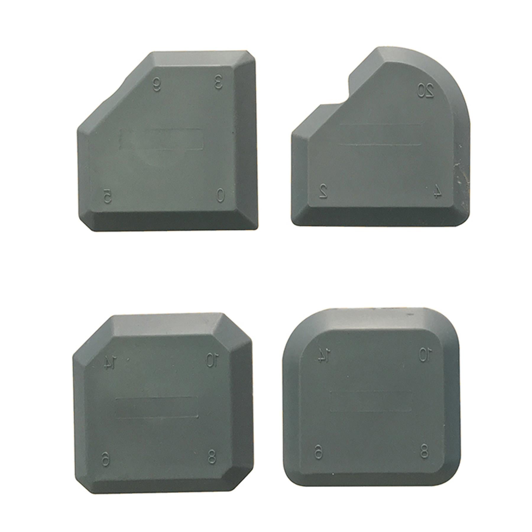 5pc Sealant Smoothing Sink Silicone Grout Spreader Shower Caulk Finishing Tools