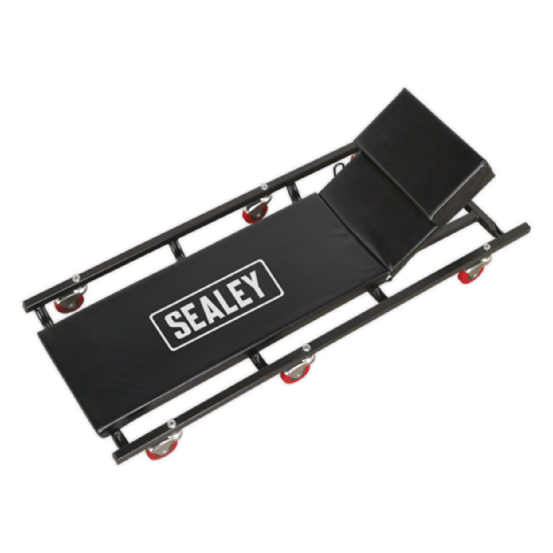 Sealey Creeper 40" with Steel Frame, 6 Wheels & Adjustable Headrest