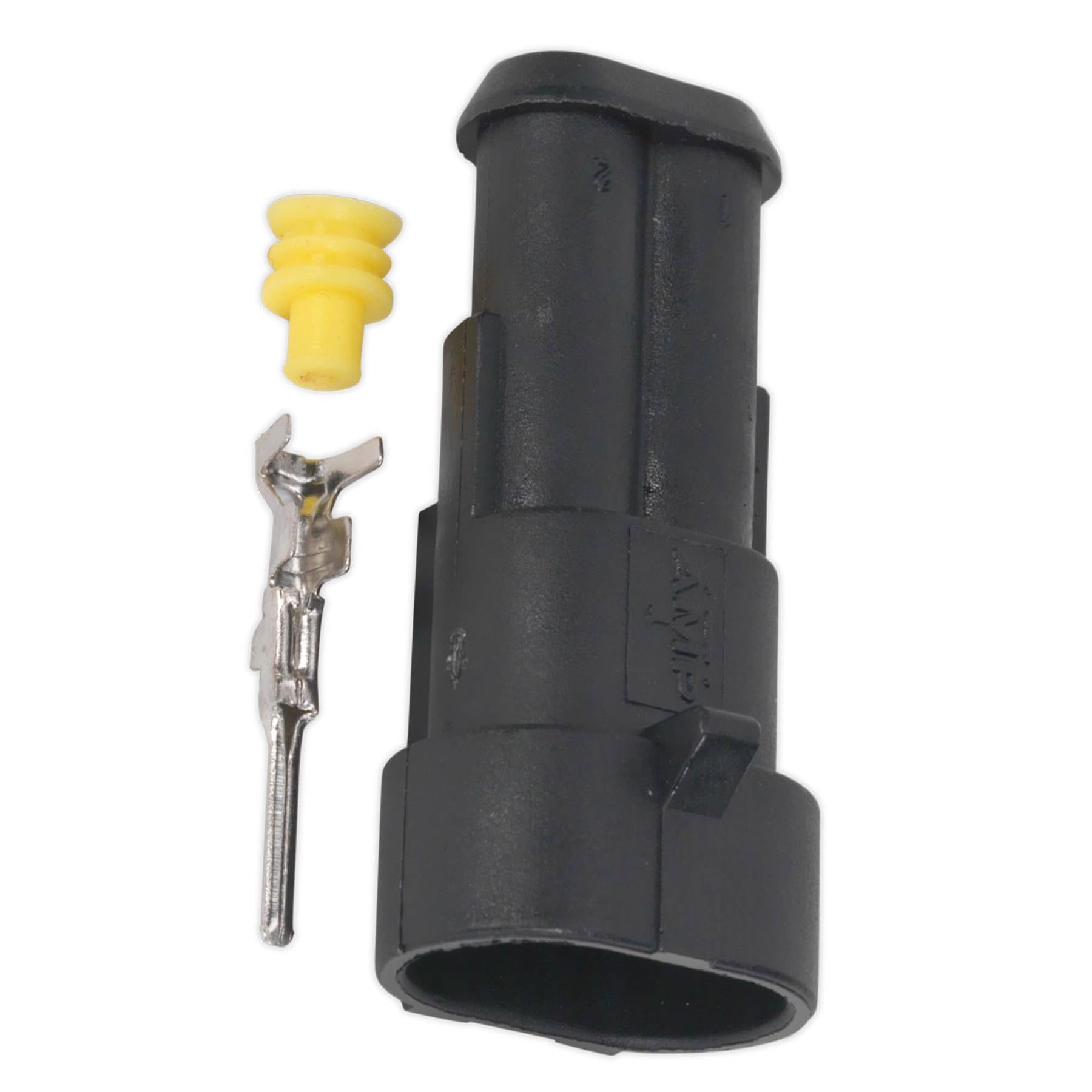 Sealey Superseal Male Connector 2-Way Pack of 5