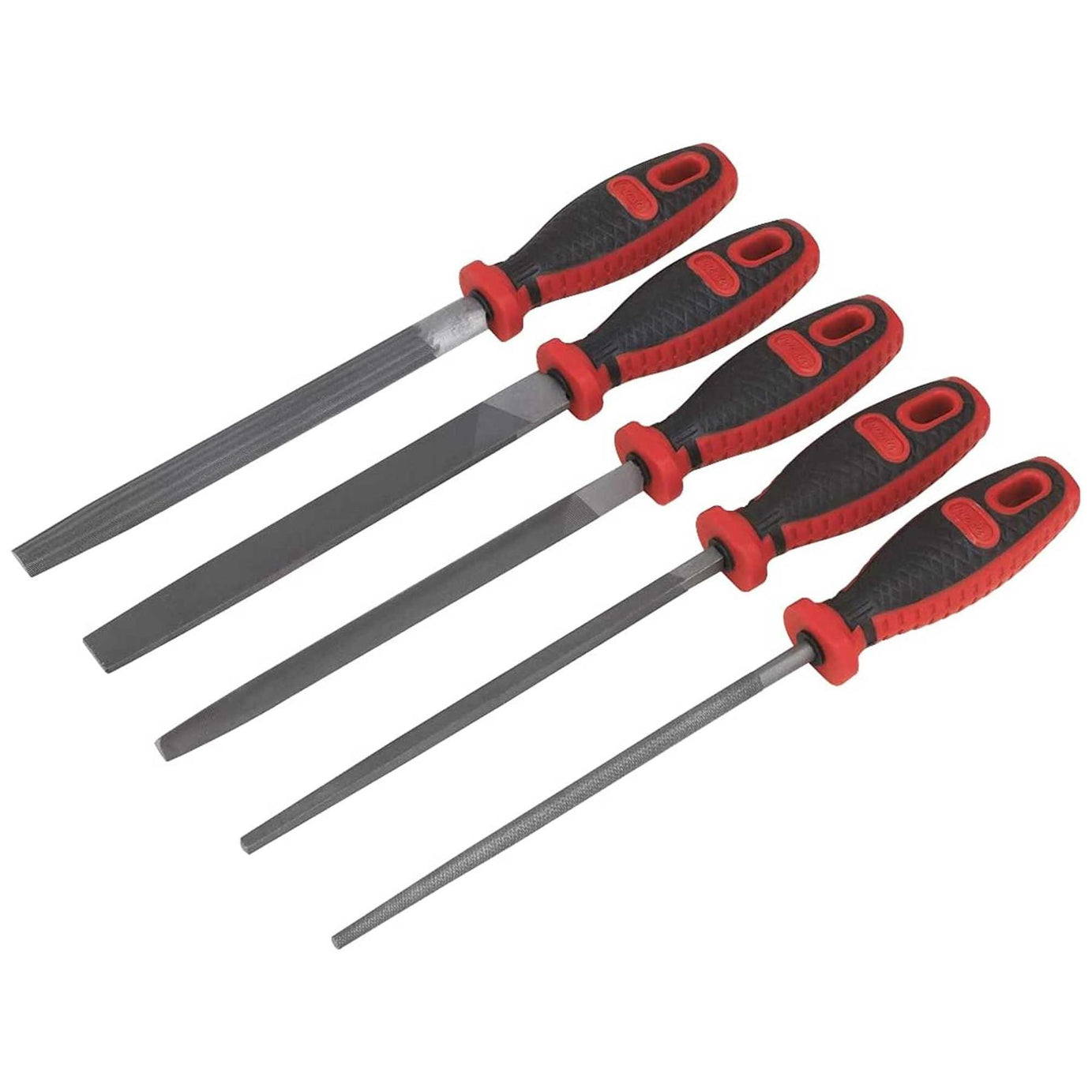 Sealey Smooth Cut Engineer�s File Set 5pc 200mm