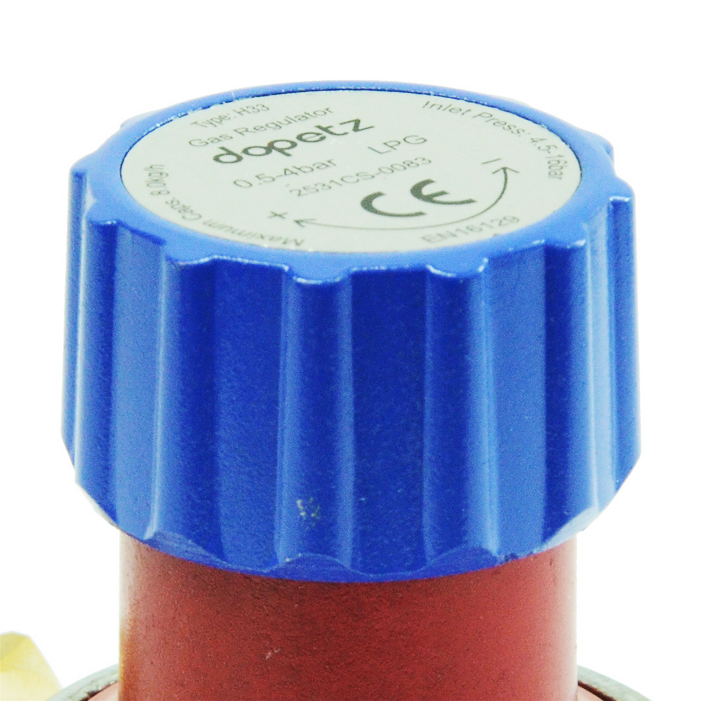 Adjustable Propane Gas Regulator 500 - 4000 mbar Variable Gas Flow BBQ Heater