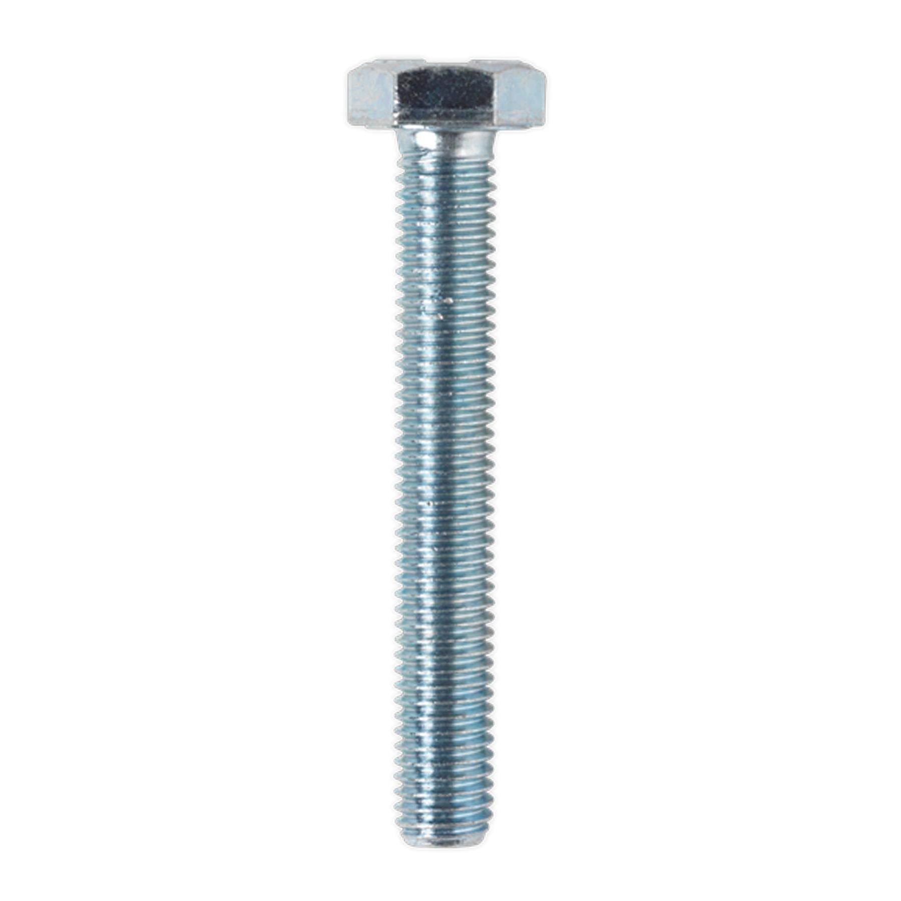 Sealey HT Setscrew M10 x 70mm 8.8 Zinc Pack of 25