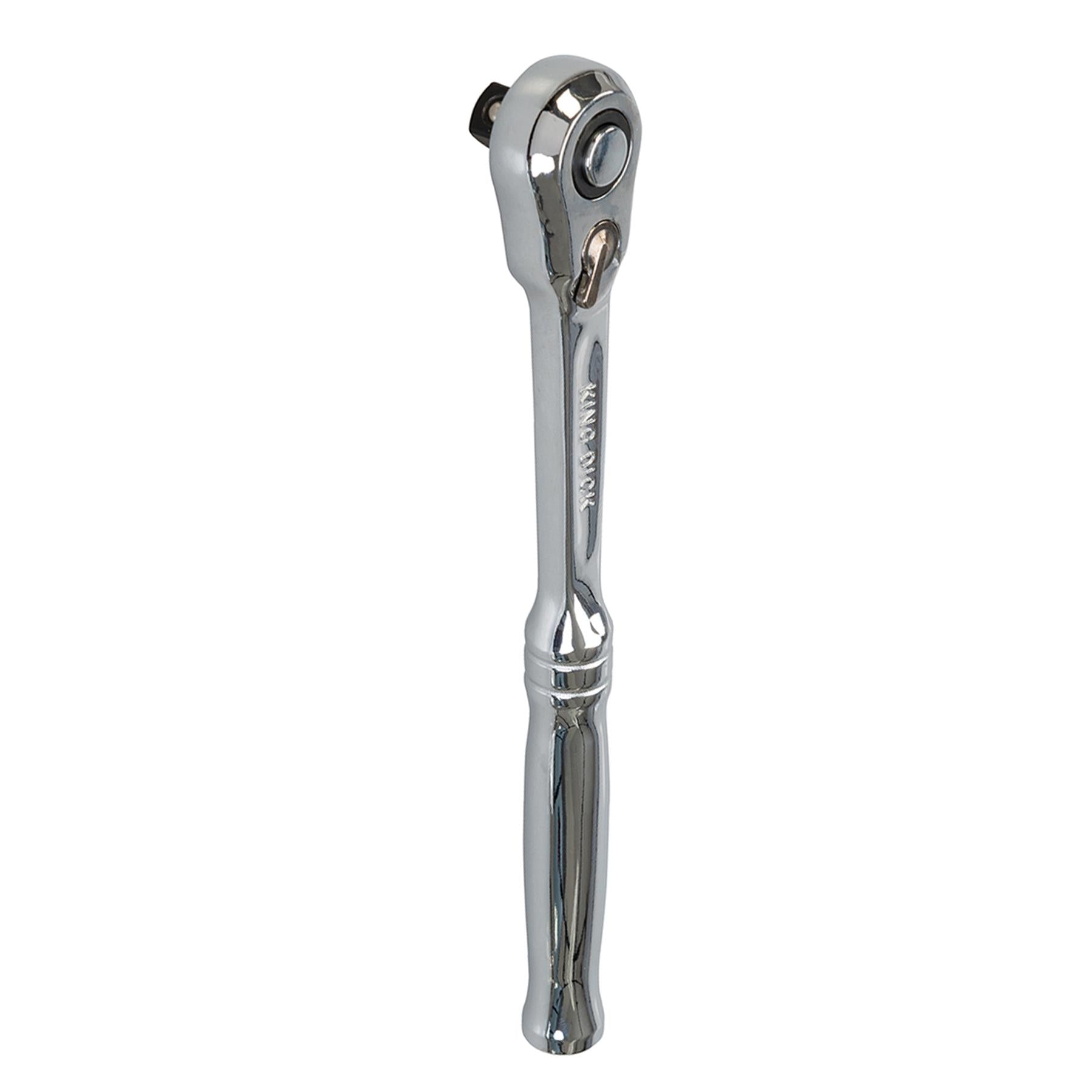 King Dick Full Chrome Reversible Ratchet SD 60 Teeth 3/8" Spanner