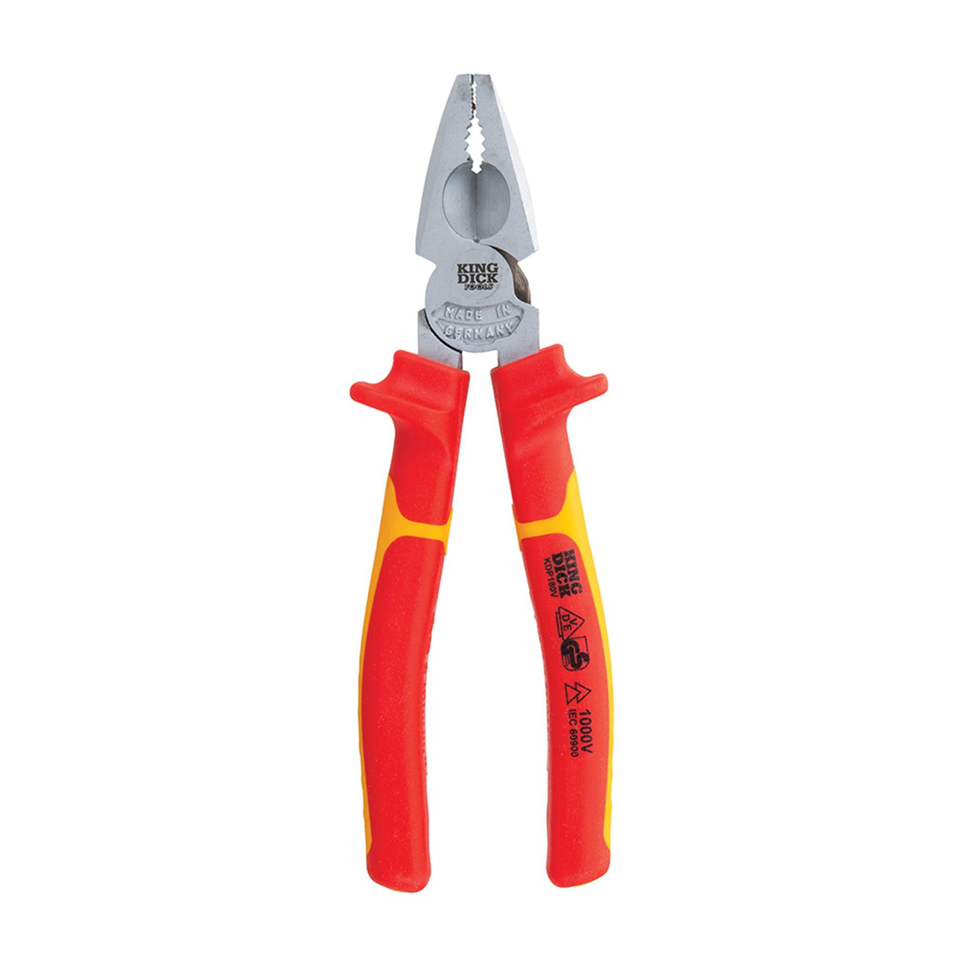 King Dick VDE Combination Pliers 180mm  High-Grade Steel