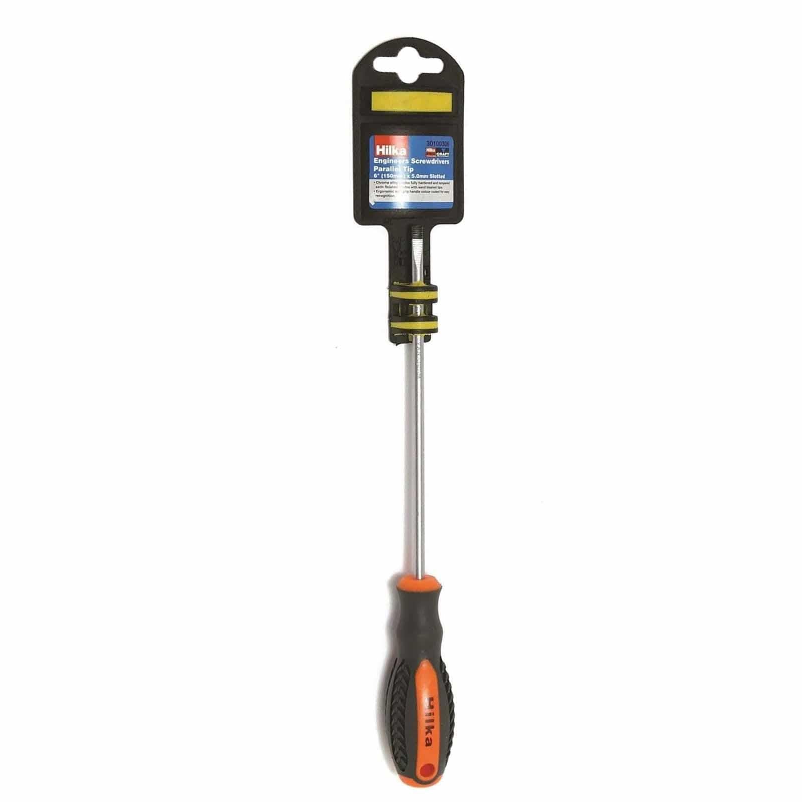 Hilka Slotted Screwdriver 10" x 5mm