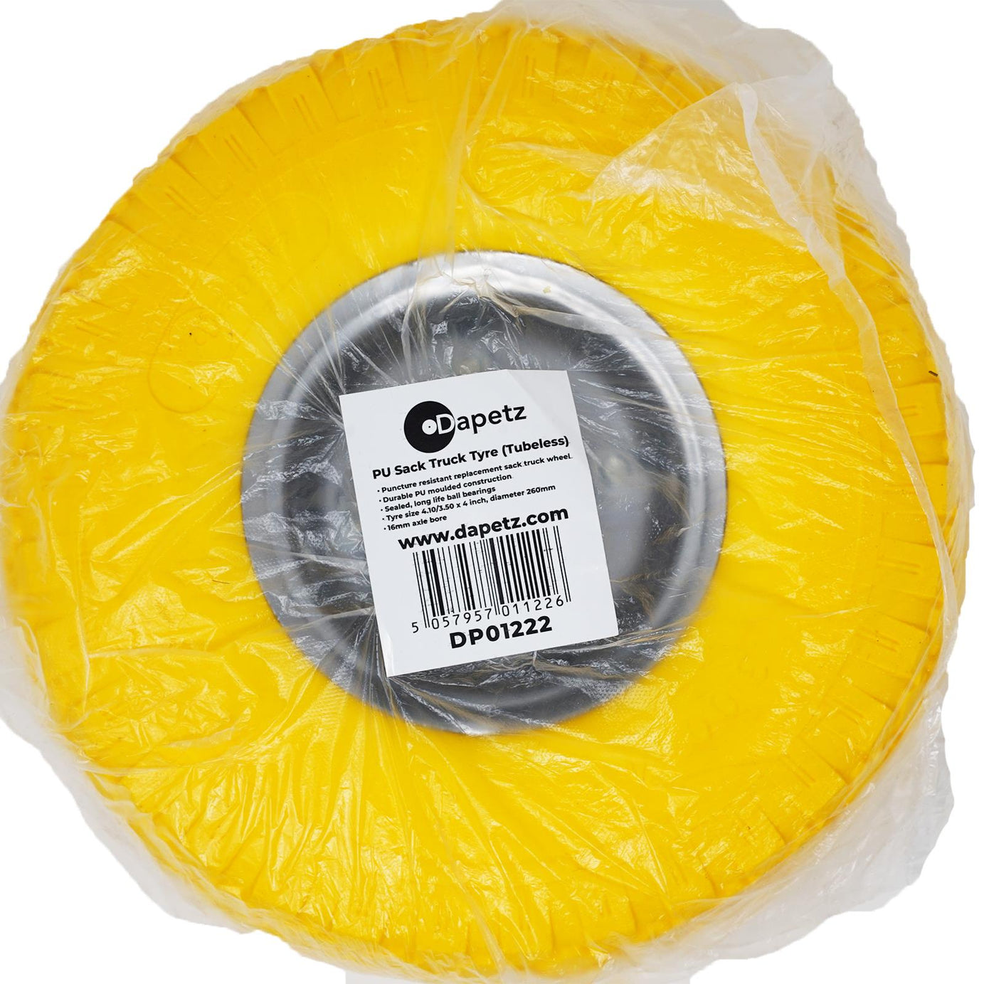 10" Yellow Puncture Burst