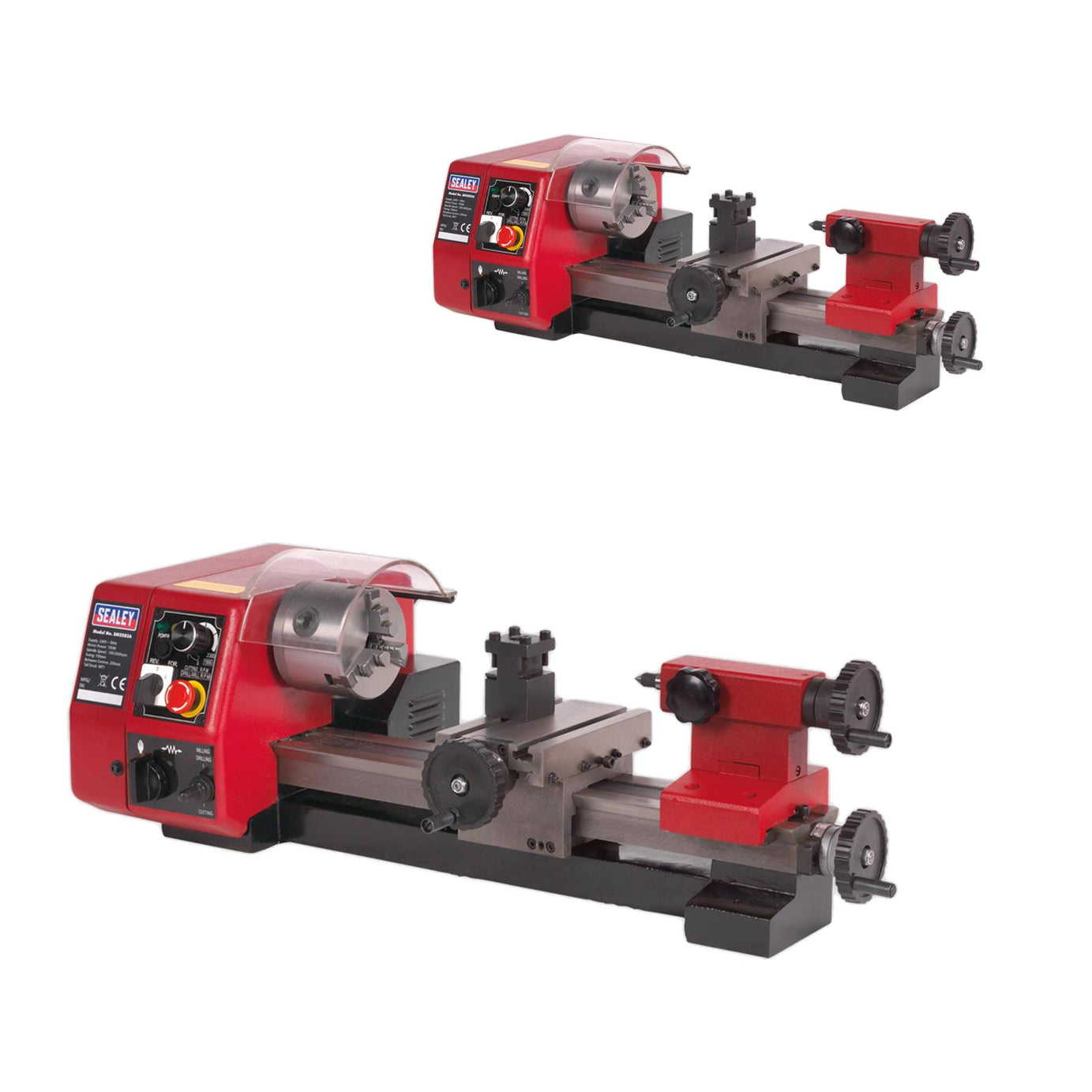 Sealey Metalworking Mini Lathe 250mm Garage Workshop DIY