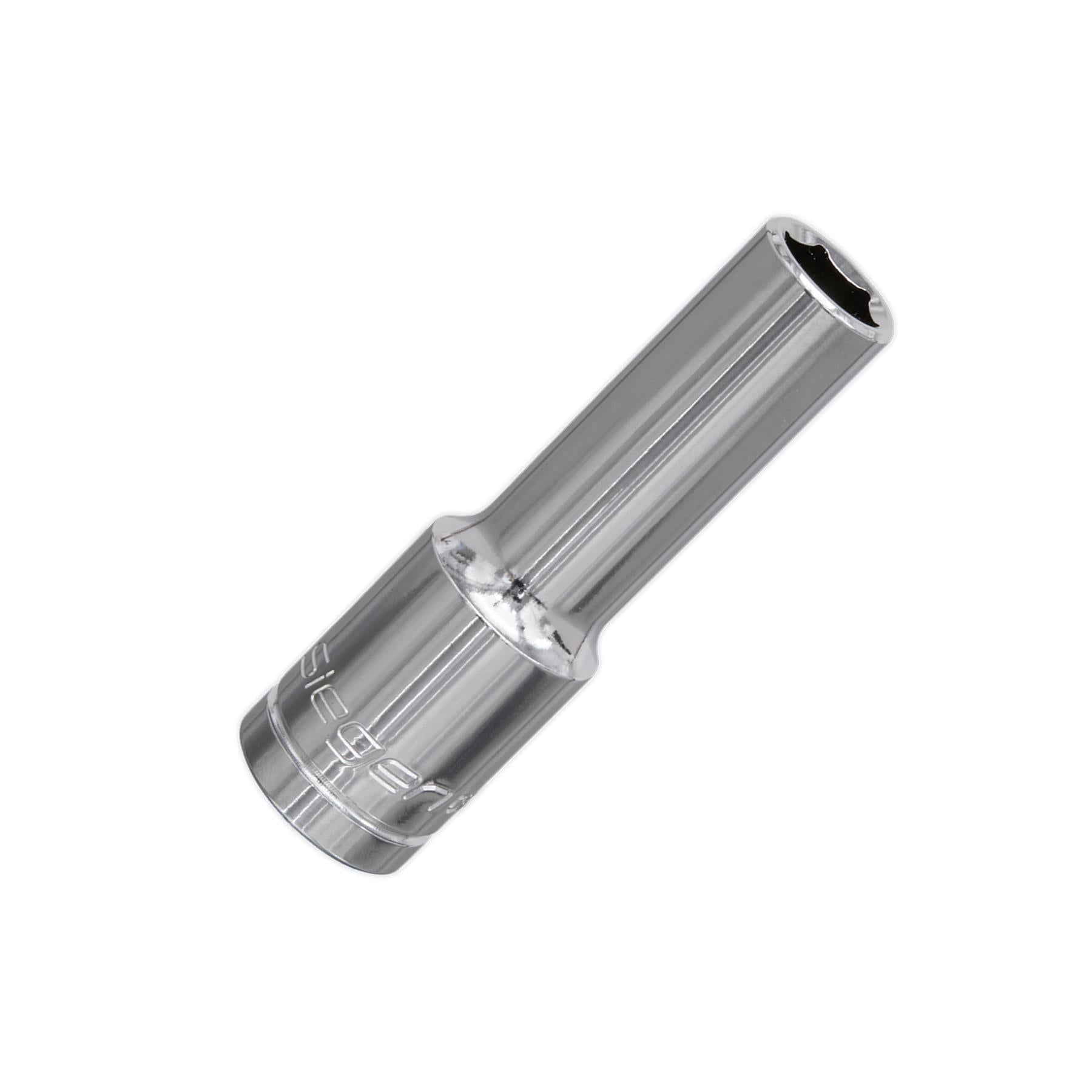 Sealey WallDrive Socket 11mm Deep 1/2"Sq Drive Carbon Steel