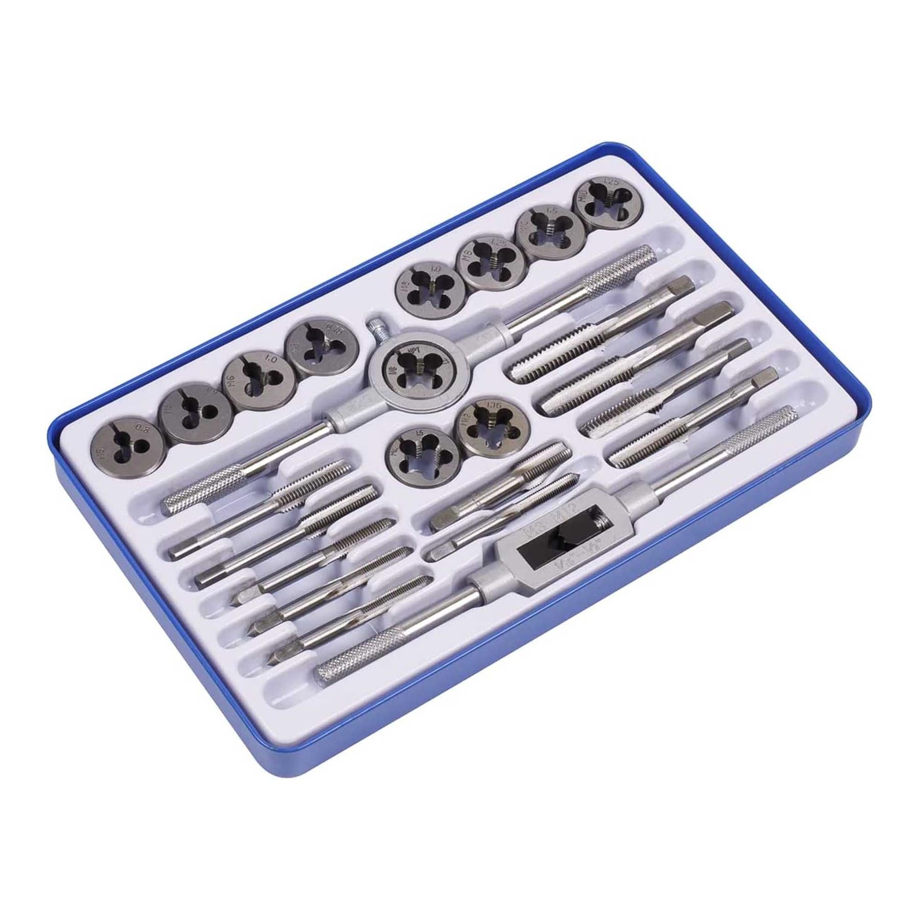 Sealey Tap & Split Die Set Imperial 24pc