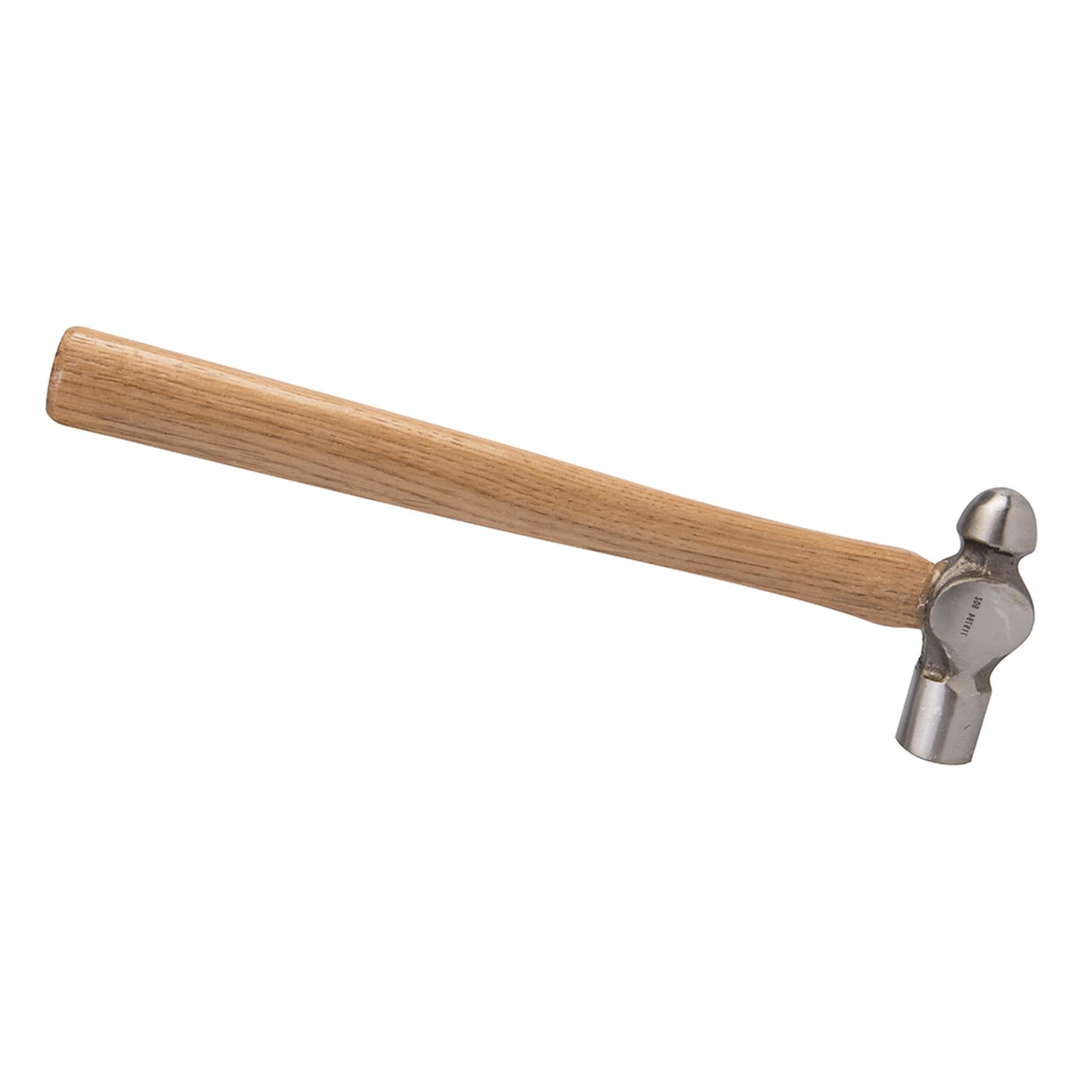 Hardwood Ball Pein Hammer 8Oz (227G) Strong Forged Steel Metal Punching Riveting