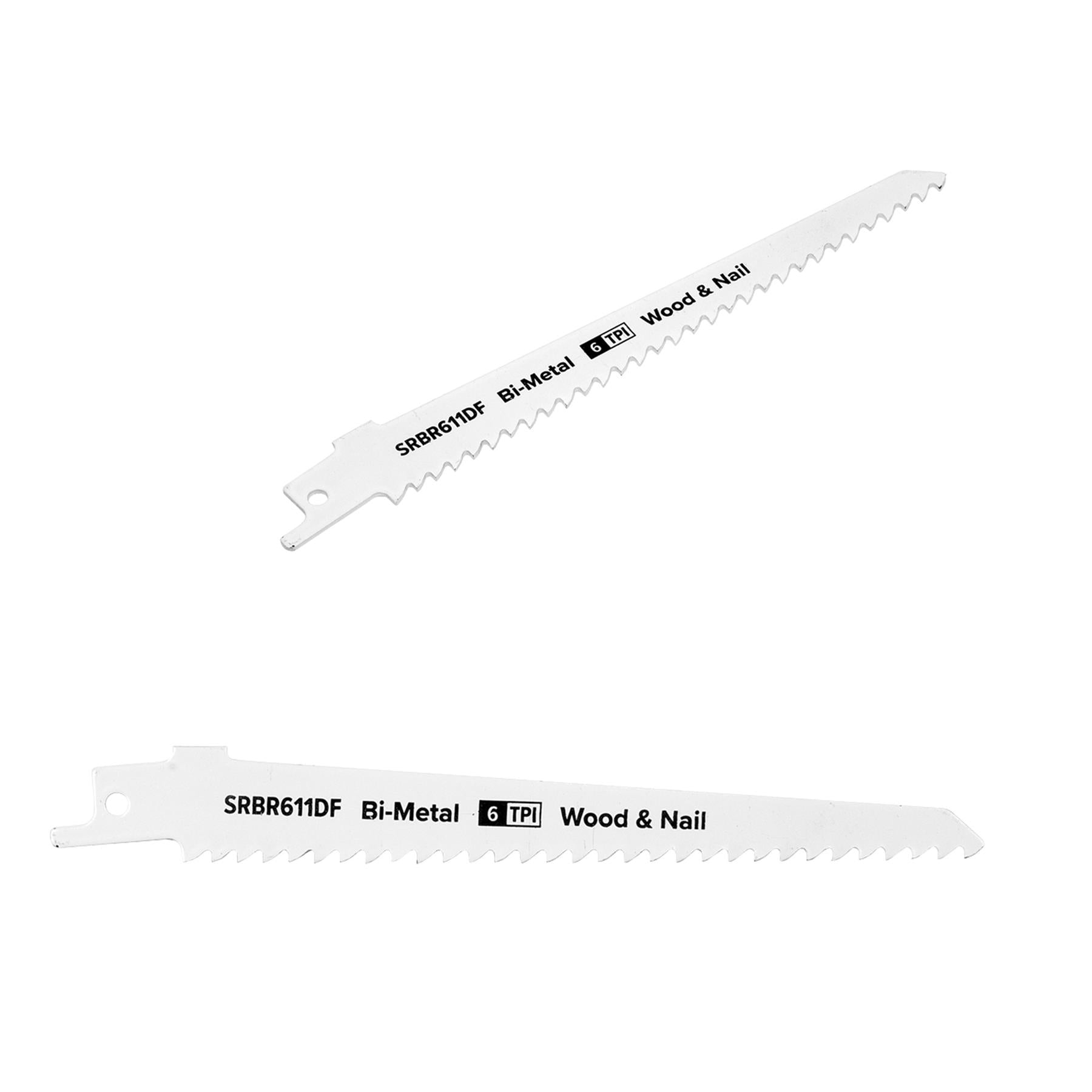 Sealey Reciprocating Saw Blade Wood & Nail 150mm 6tpi - Pack of 5