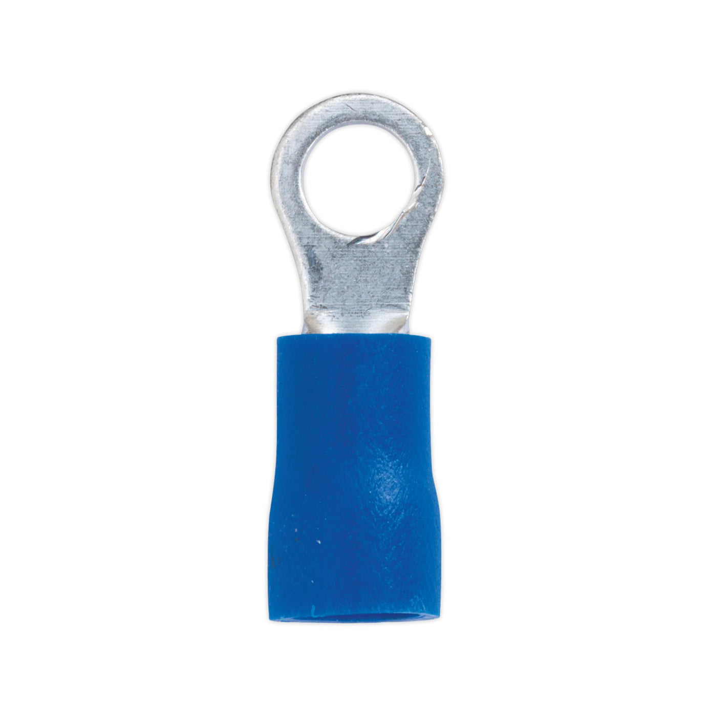 Sealey Easy-Entry Ring Terminal Ø4.3mm (4BA) Blue Pack of 100