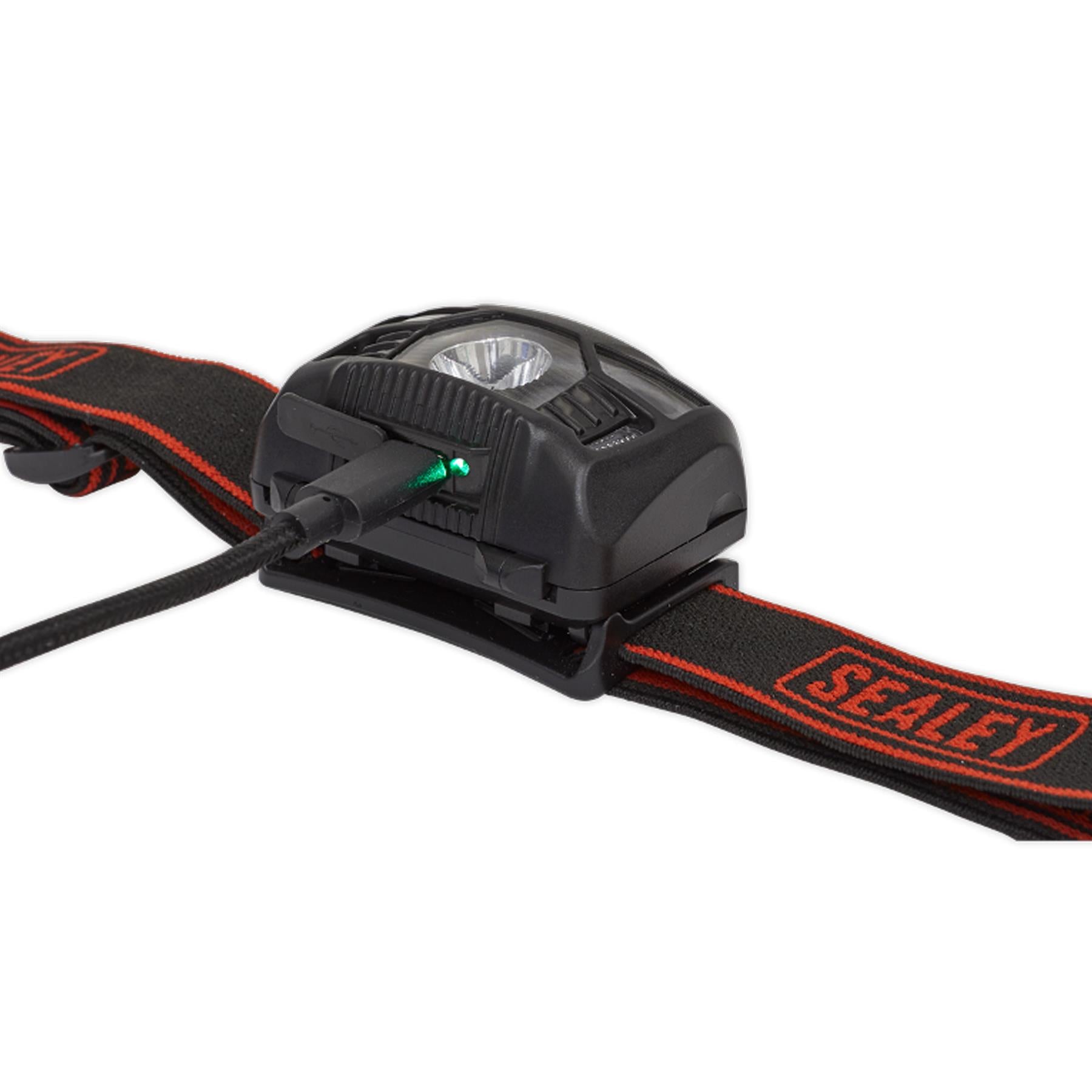 Sealey Rechargeable Head Torch 3W CREE XPE LED Auto-Sensor