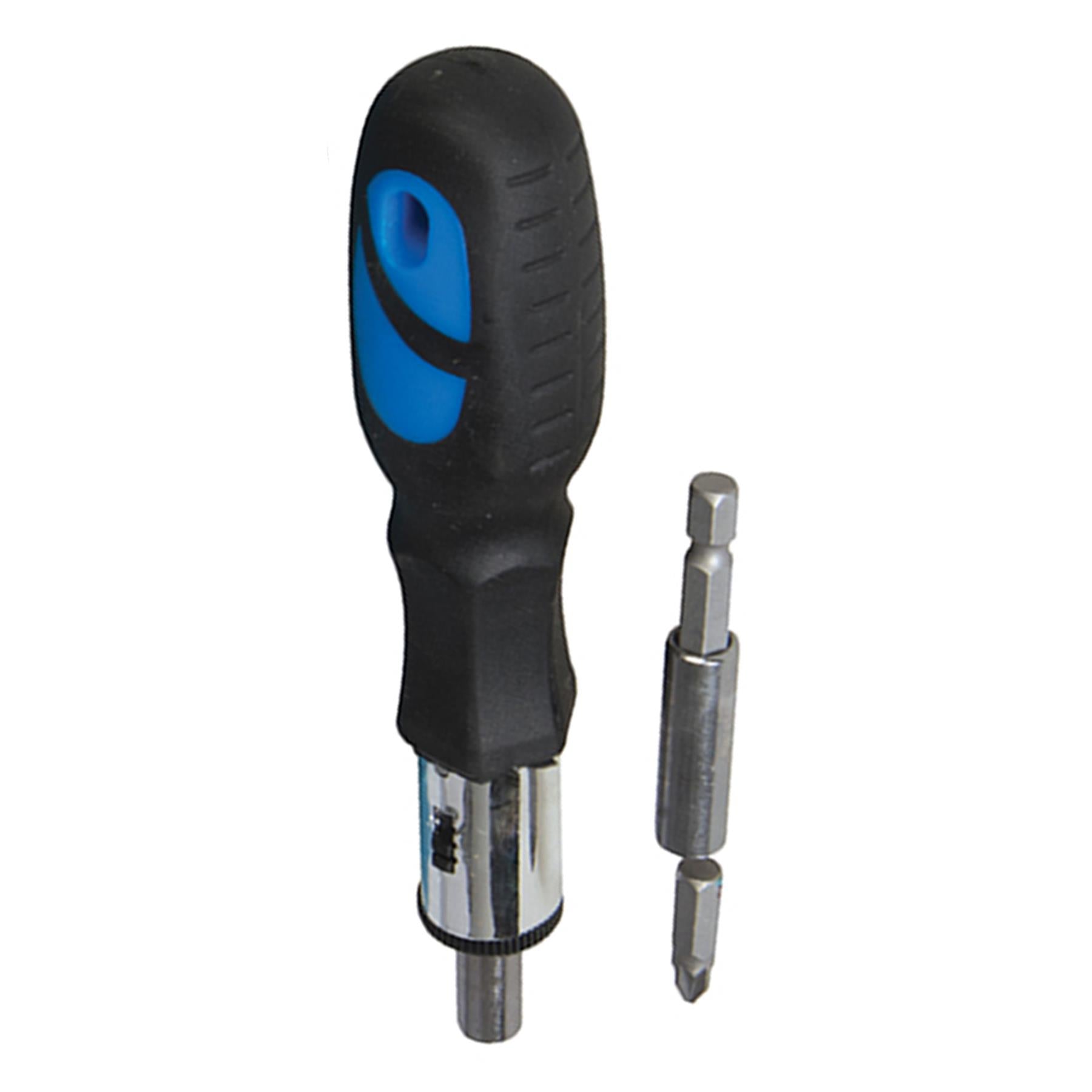 45Pce Ratchet Screwdriver Bit & Socket Set Soft-Grip Forward, Reverse & Locked