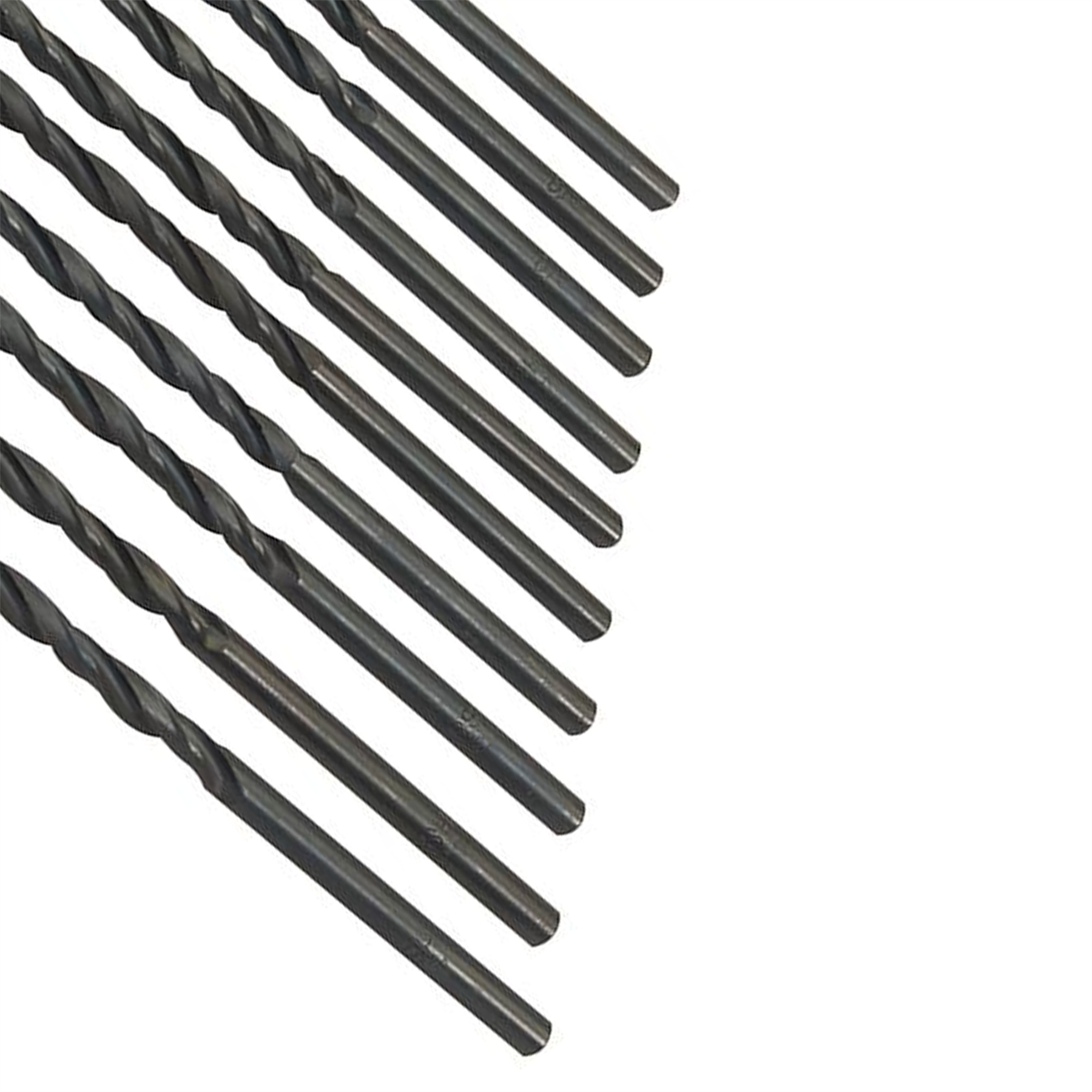 Long HSS Metric Jobber Drill Bits 4.5 x 126mm Metal Steel Wood Plastic 10pk