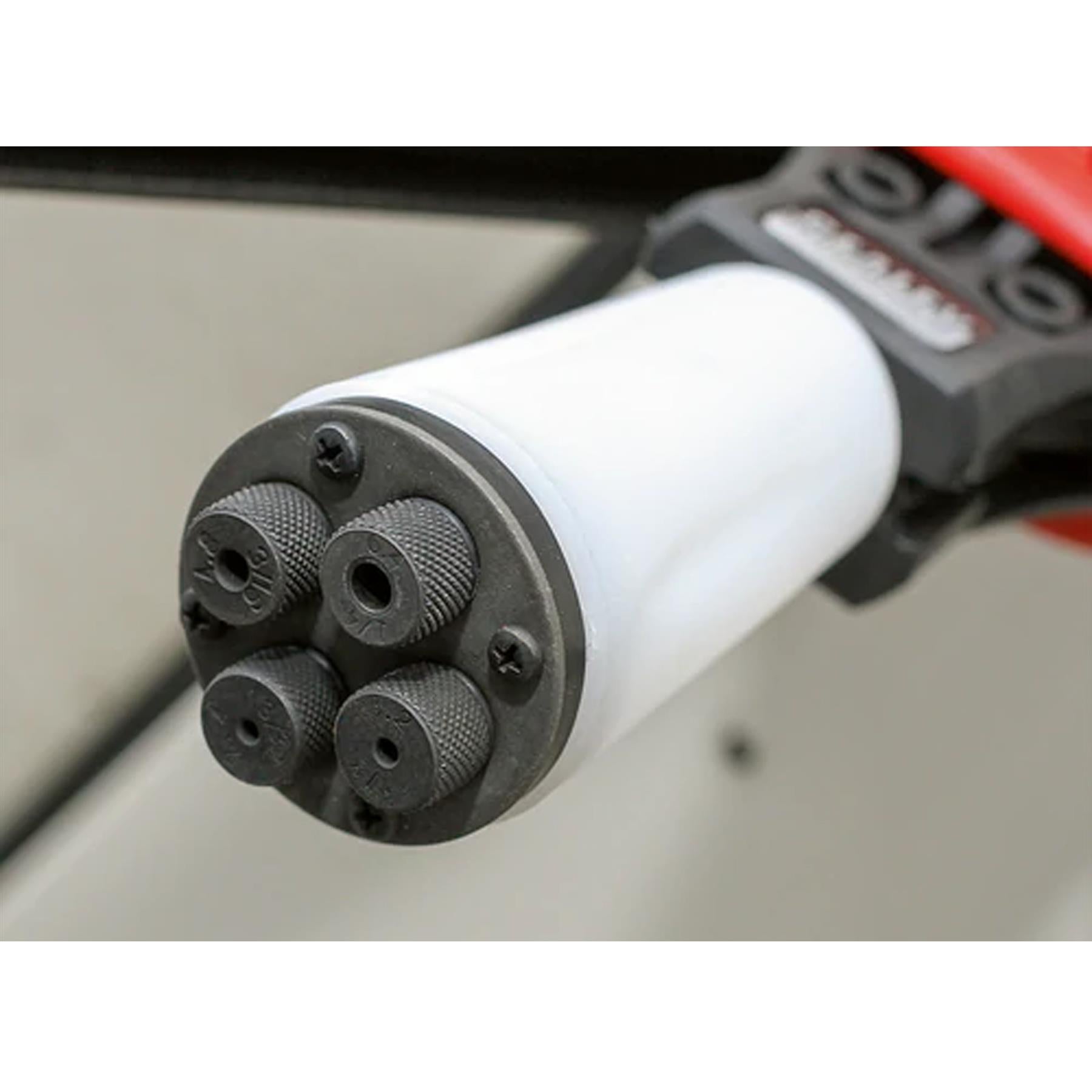 Sealey Medium-Arm/Compact Riviter With Collection Bowl Hand Riviters Gun/Tool