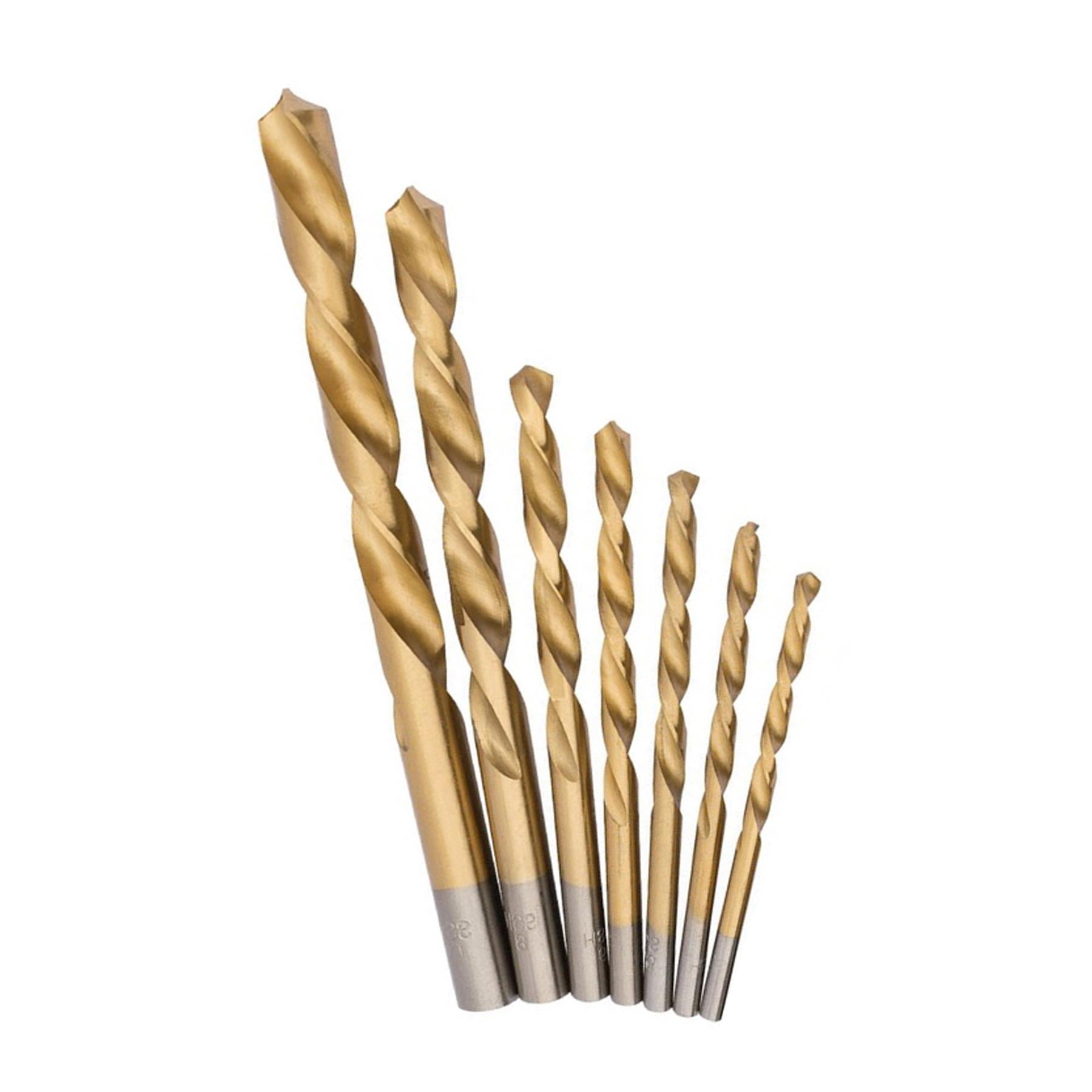 Hilka 15 pce HSS Drill Bit Set Titanium Coated