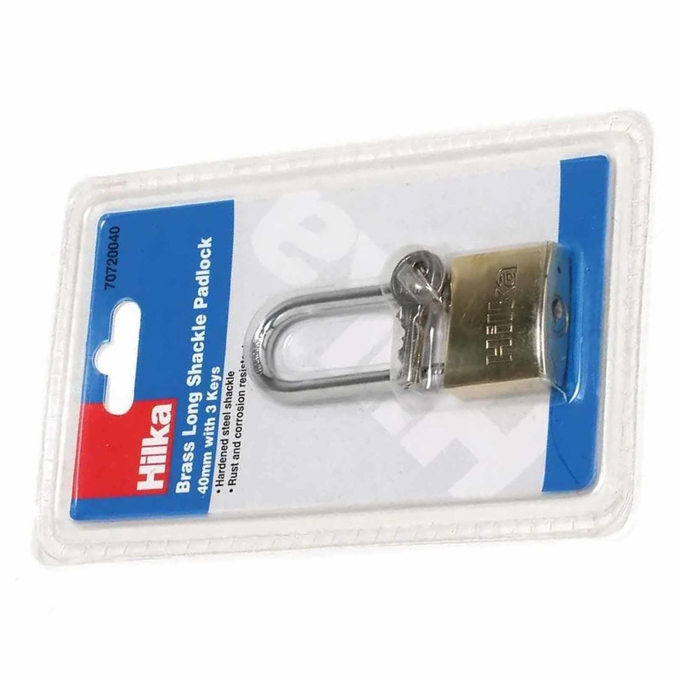 Brass Long Shackle Padlock
