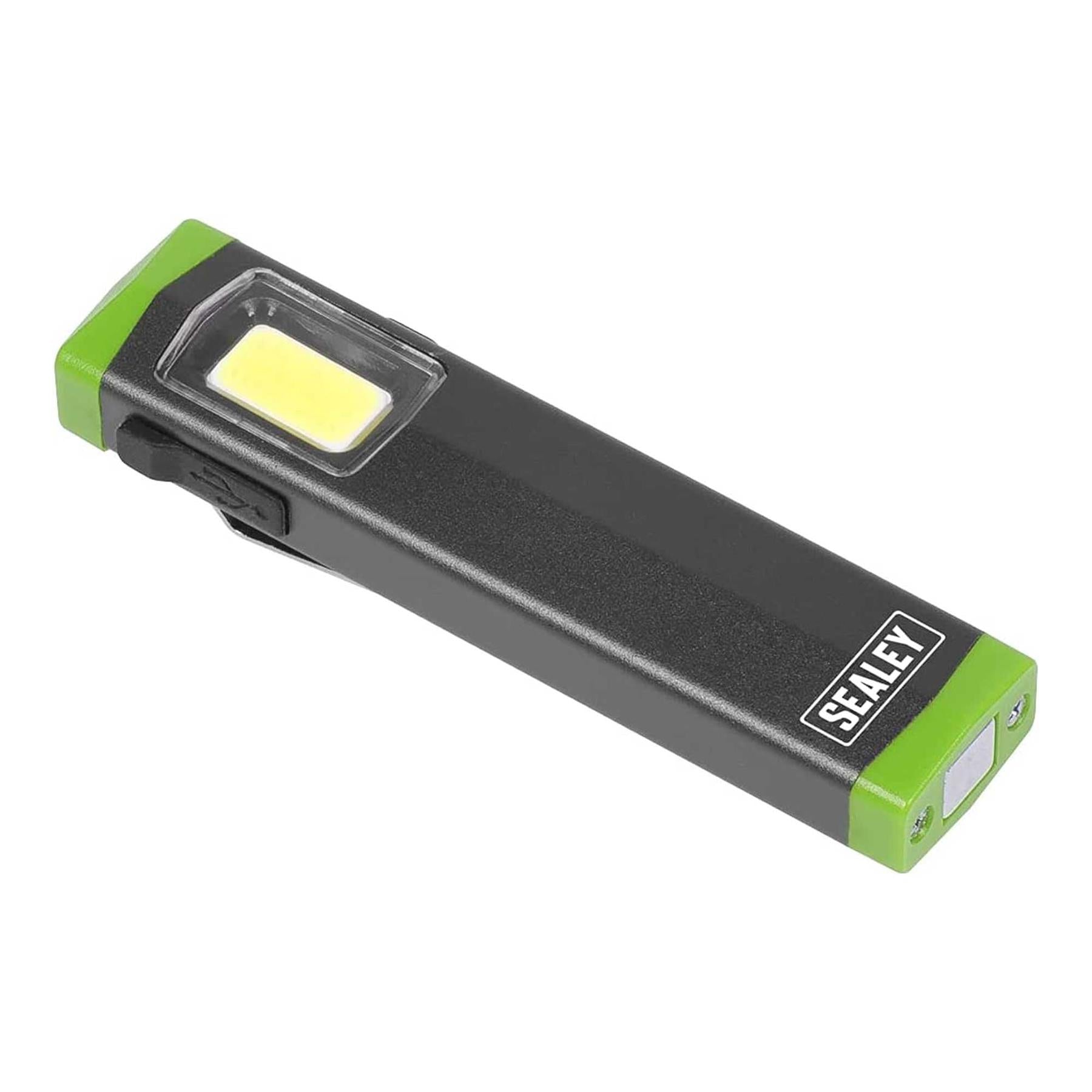 Sealey Mini Hand Torch Aluminium 3W COB LED