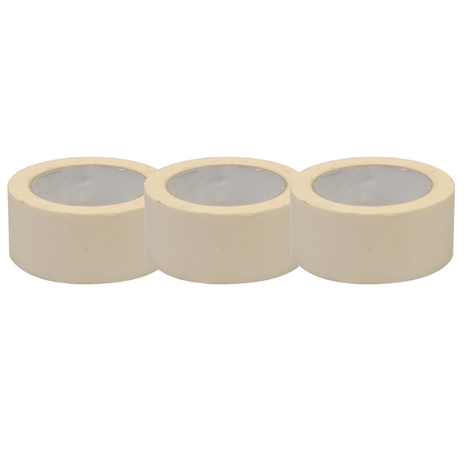 Normal Masking Tape Indoor Outdoor DIY Painting Decorating 50mm x 50m- 24 PC