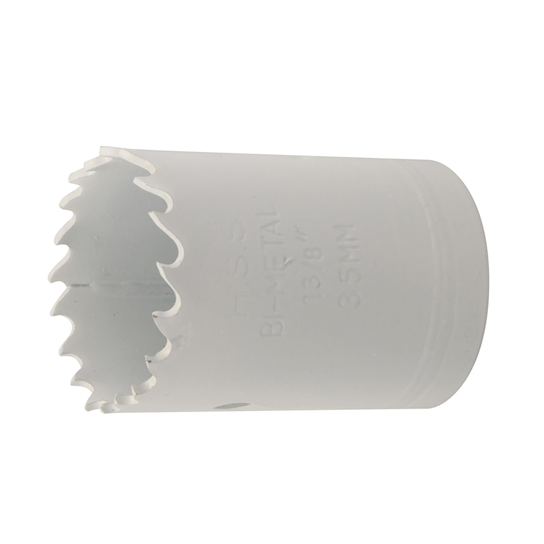 Heavy Duty Bi-Metal Holesaw 35mm Variable Pitch Steel Wood Metal Pvc Fast Clean