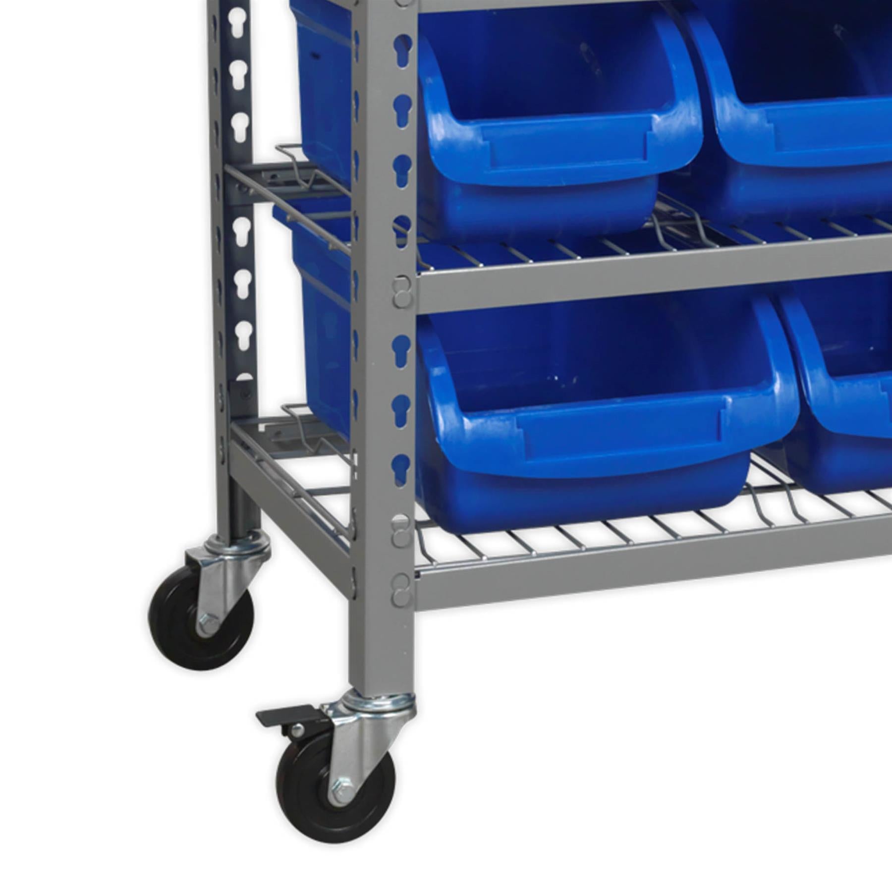 Sealey Mobile Bin Storage System 22 Bins
