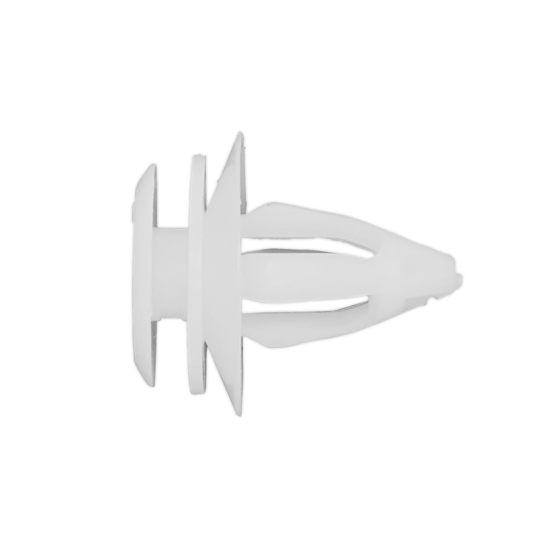 Sealey Panel Clip, Door Trim, Ø18mm x 21mm, BMW, Renault - Pack of 20