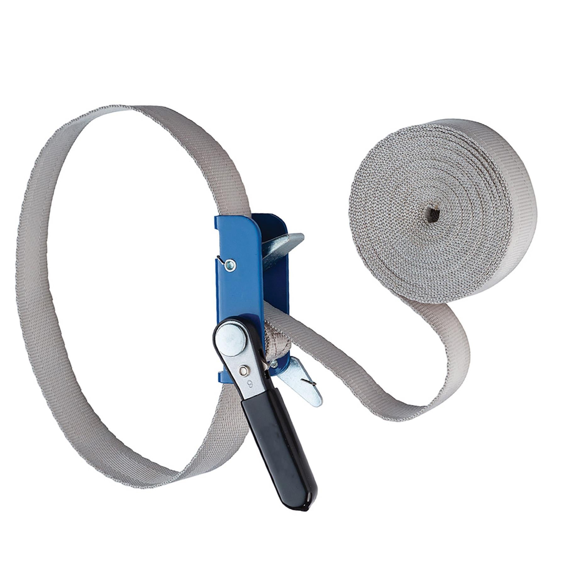 Band Clamp Reinforced Webbing With Ratcheting Handle 25mmx4.58m(1" x 15')