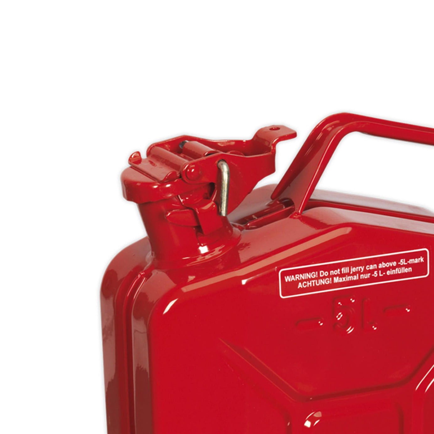 Sealey Jerry Can 5L - Red