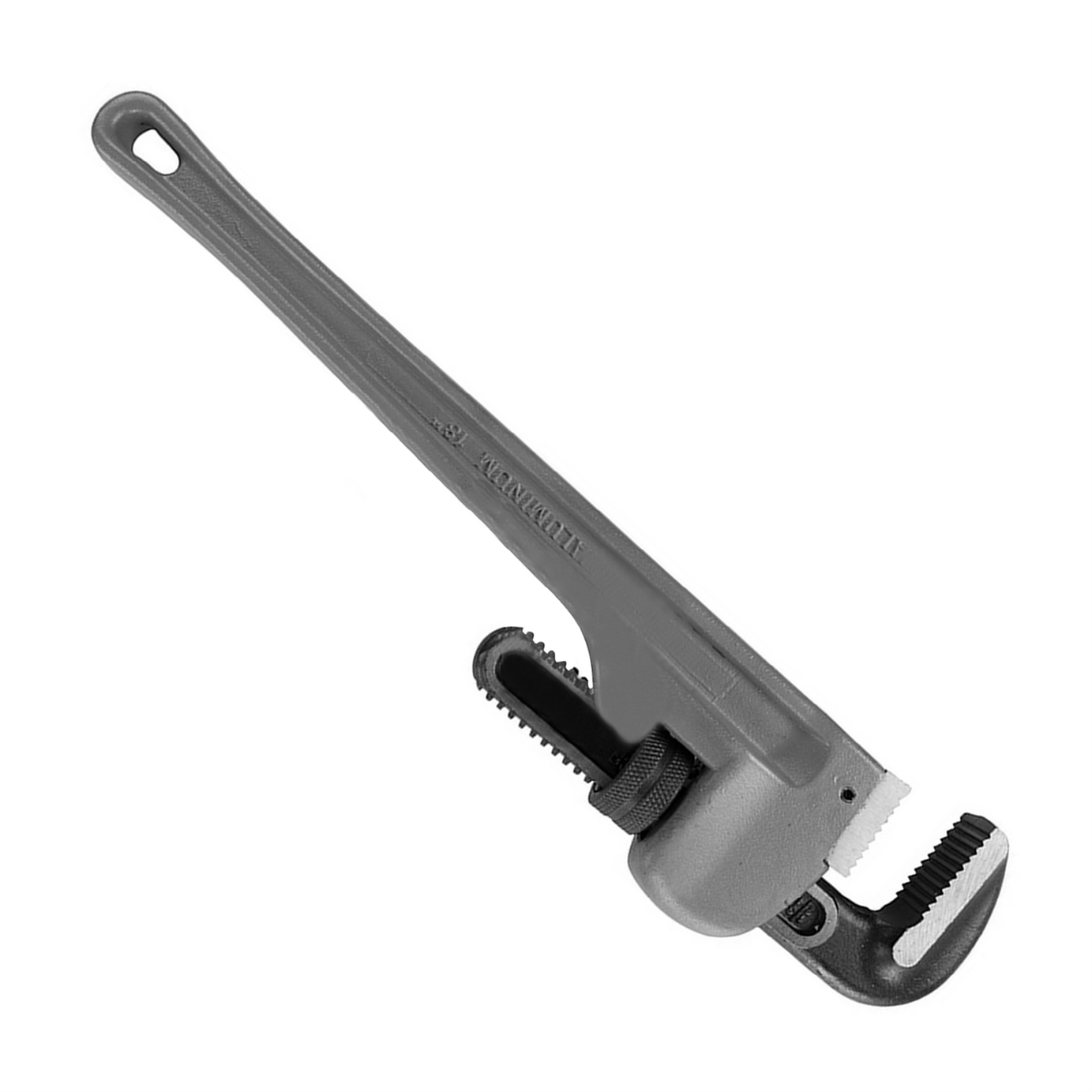 Aluminium Pipe Wrench Corossion Resistant With Rippled Powder Coating 450mm/18"