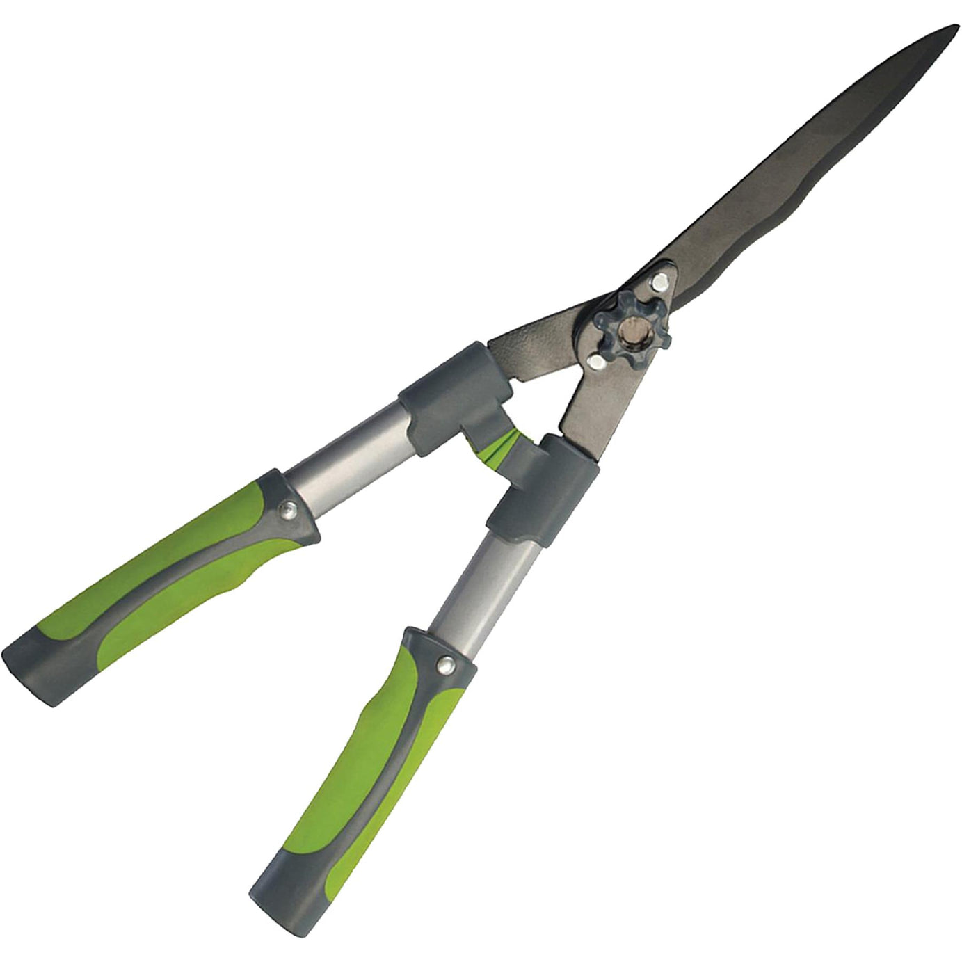 Hedge Shears 565mm Gardening Hand Tool Rubber-Coated Plastic Handle W/ Bumper