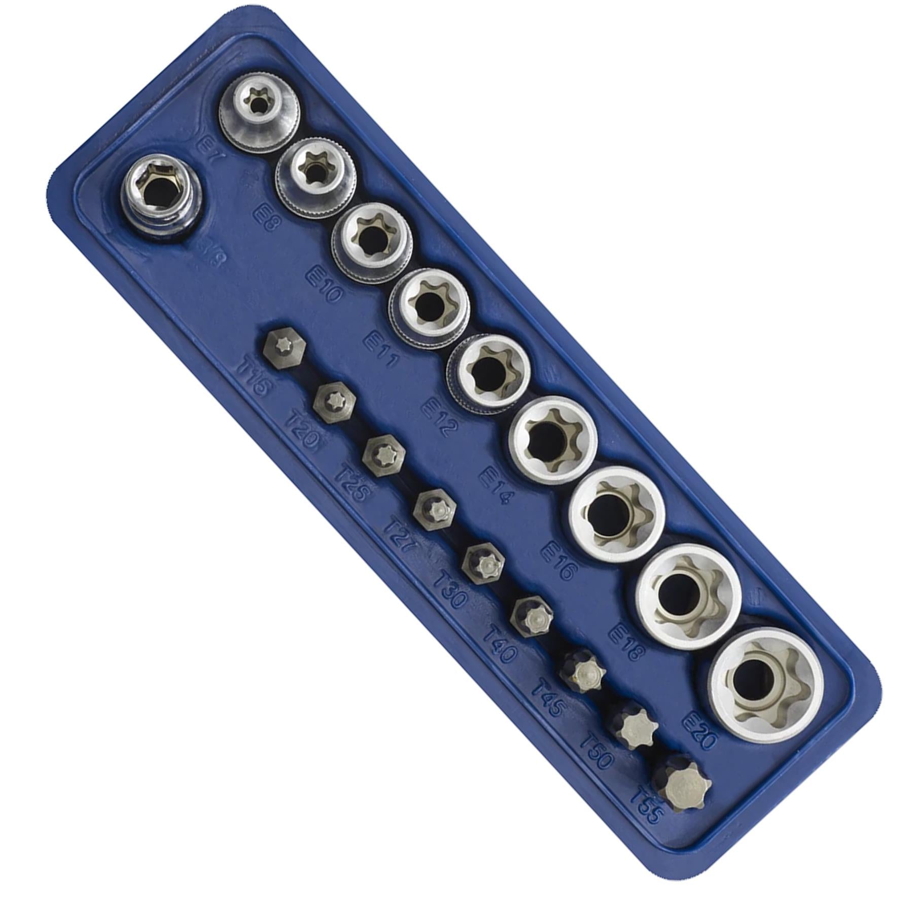Sealey TRX-Star* Socket & Bit Set 19pc 3/8"Sq Drive