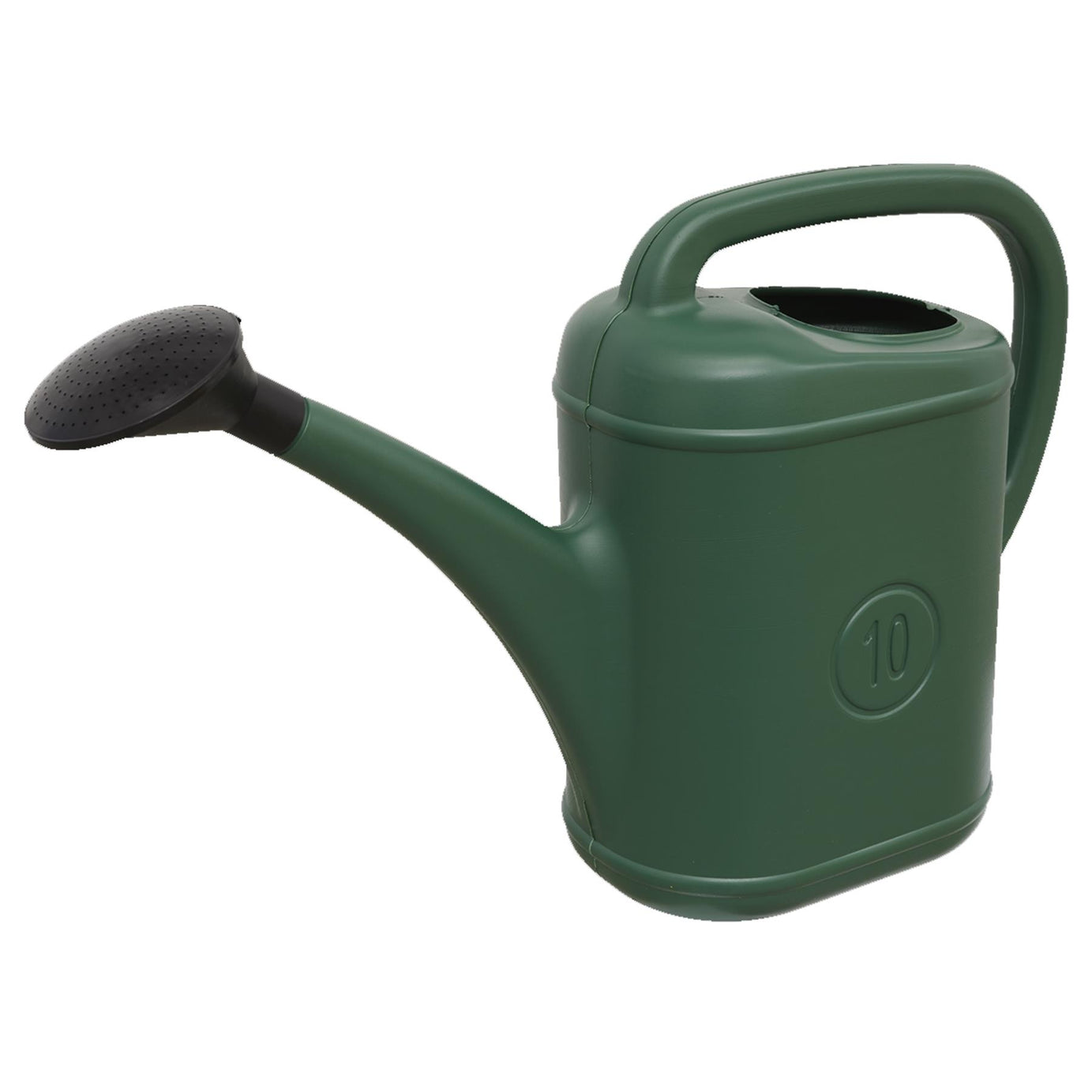 Watering Can 10L Plastic - Strong and durable 10L plastic watering Sealey