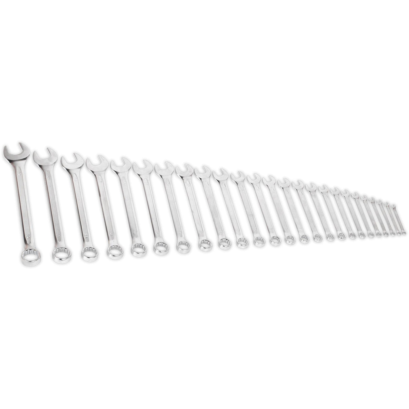 Sealey Combination Spanner Set 25pc Metric