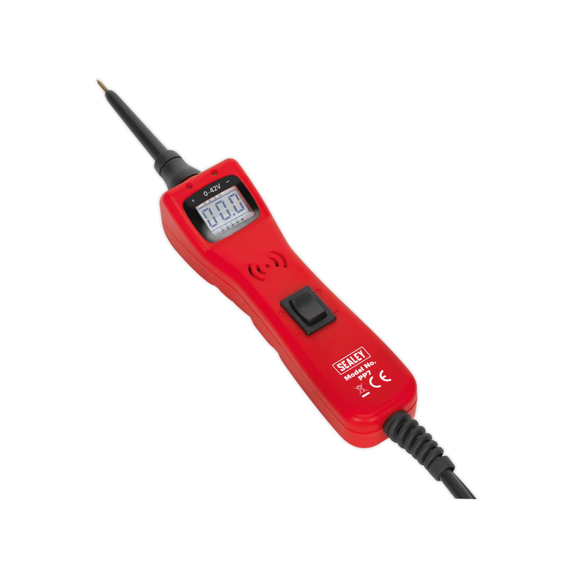 Sealey Auto Probe with LCD Display 3-42V dc Positive/Negative Voltage Indicator