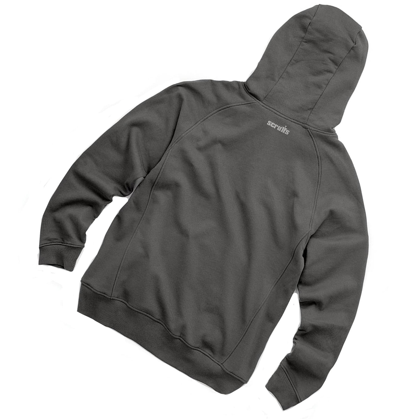 Scruffs Eco Hoodie Trade Work Hoodie Graphite Men Hooded Jumper XXL