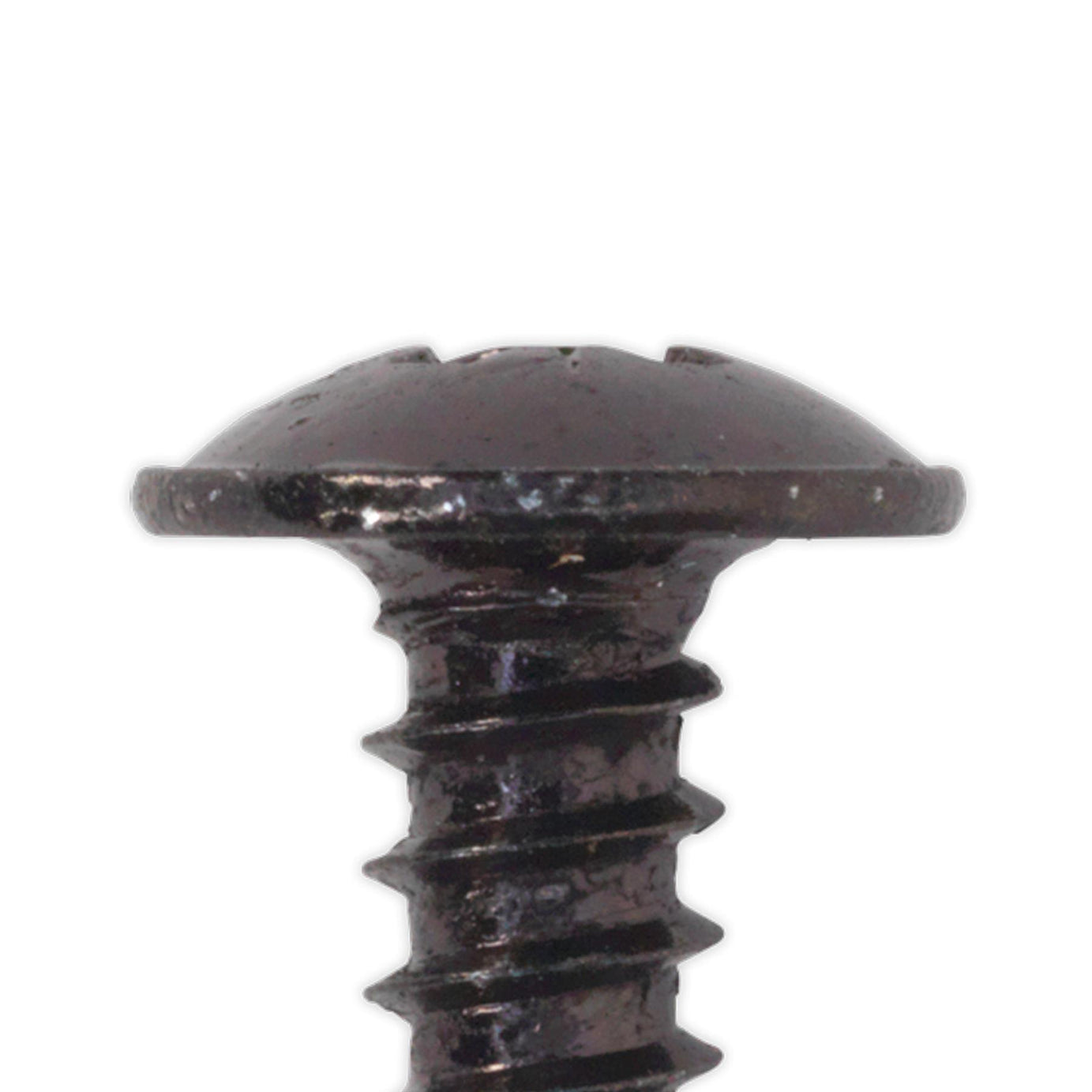 Sealey Self Tapping Screw 4.2 x 16mm Flanged Head Black Pozi Pack o
