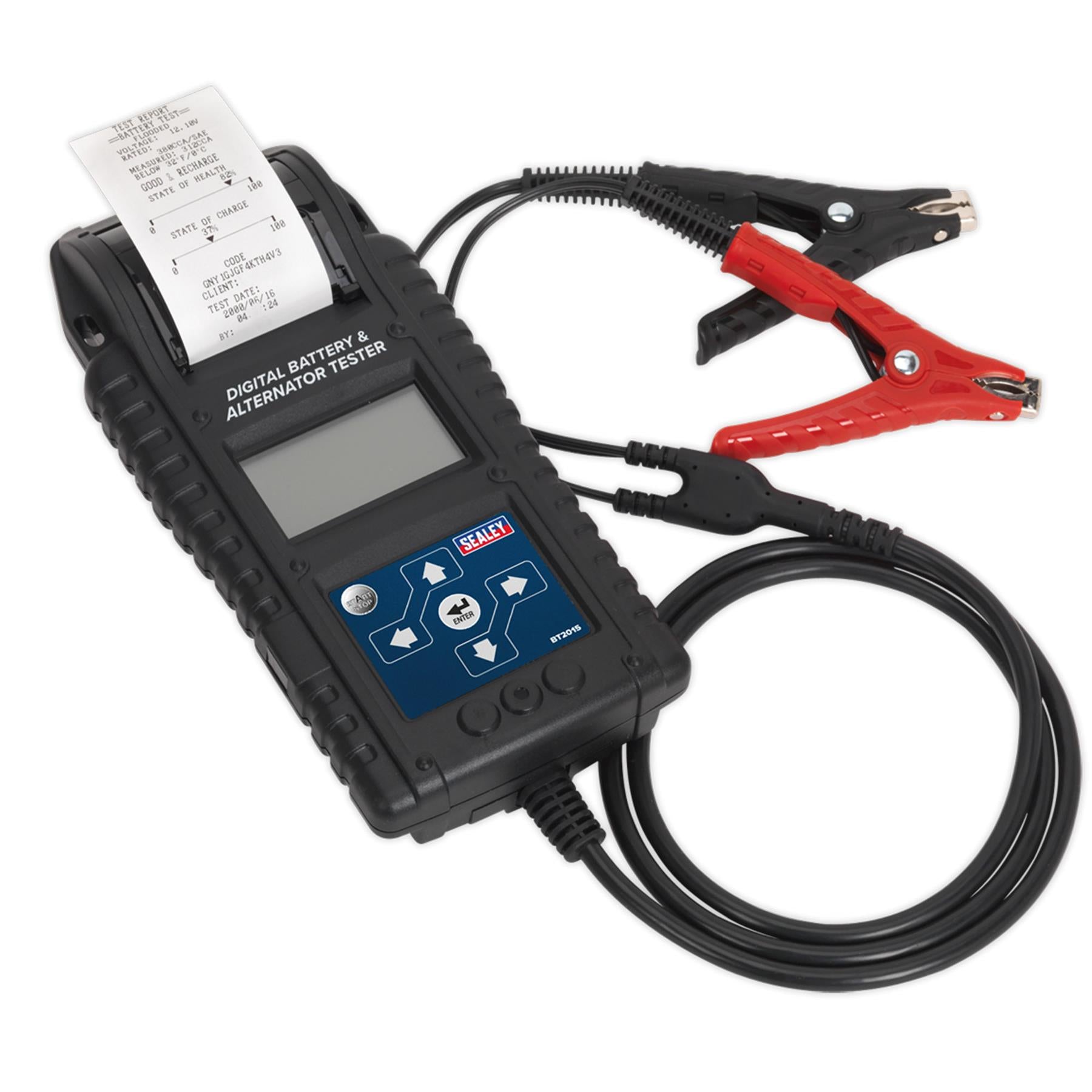 Sealey Digital Start/Stop Battery & Alternator Tester with Printer 6/12/24V