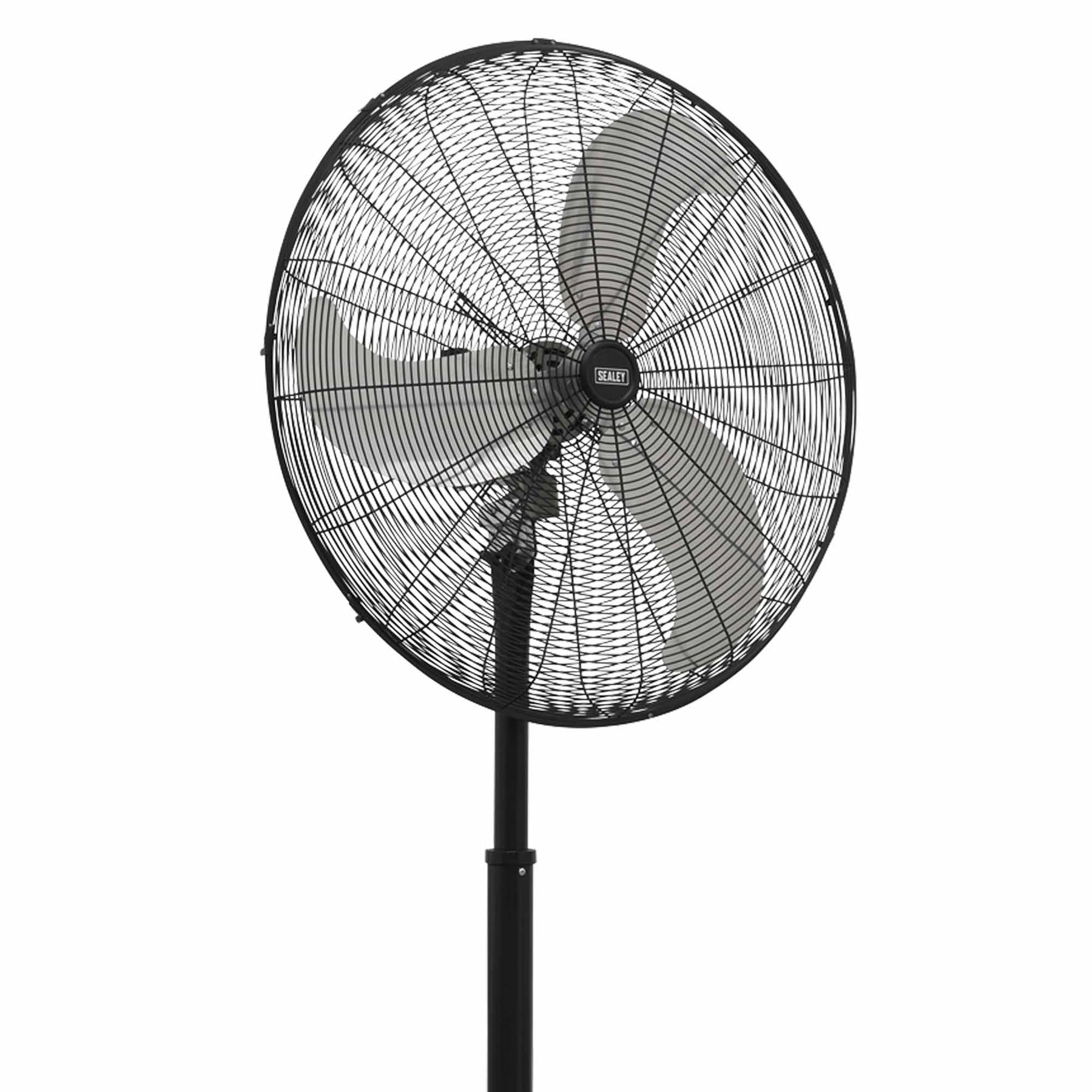 Sealey Industrial High Velocity Oscillating Pedestal Fan 30" 230V