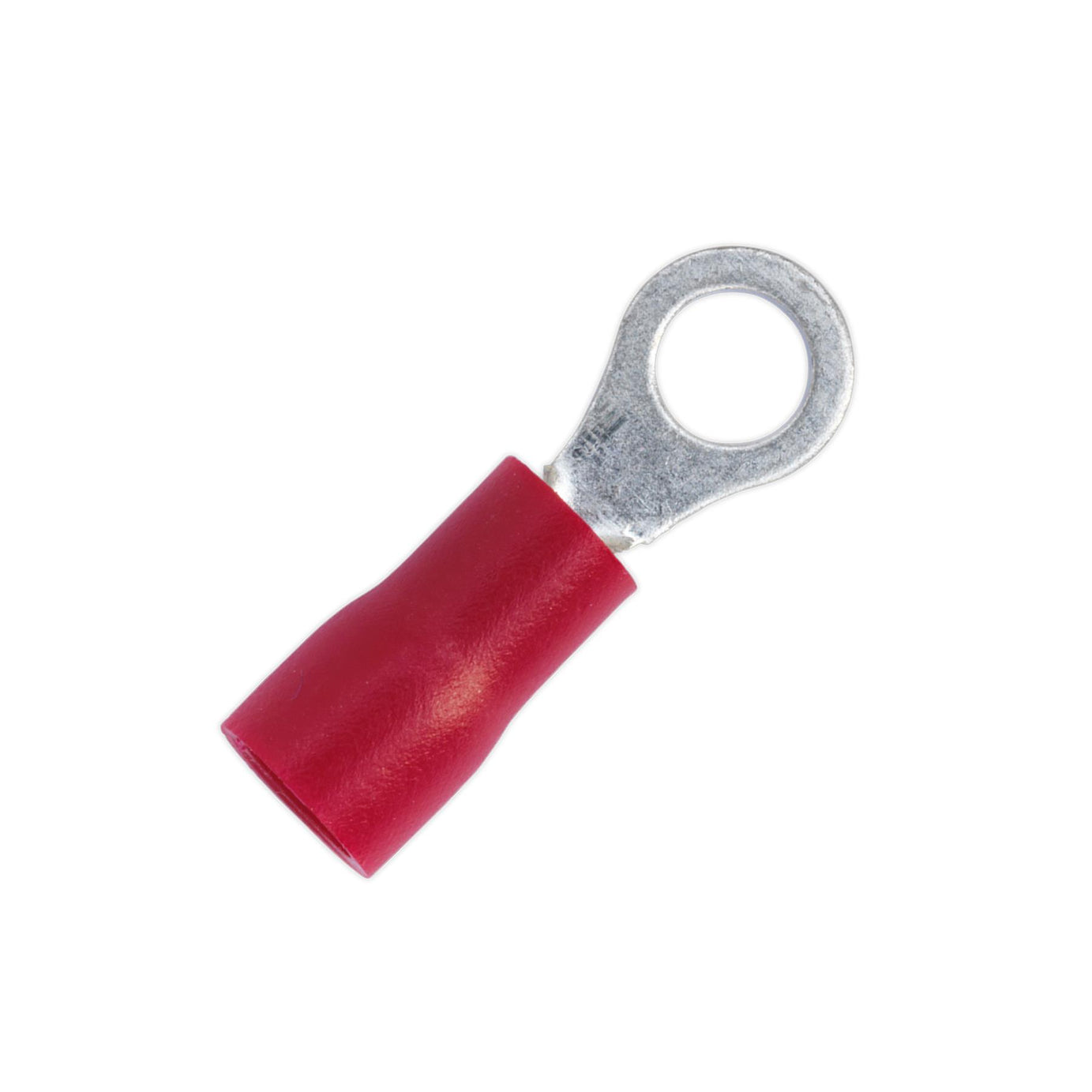 Sealey Easy-Entry Ring Terminal Ø4.3mm (4BA) Red Pack of 100