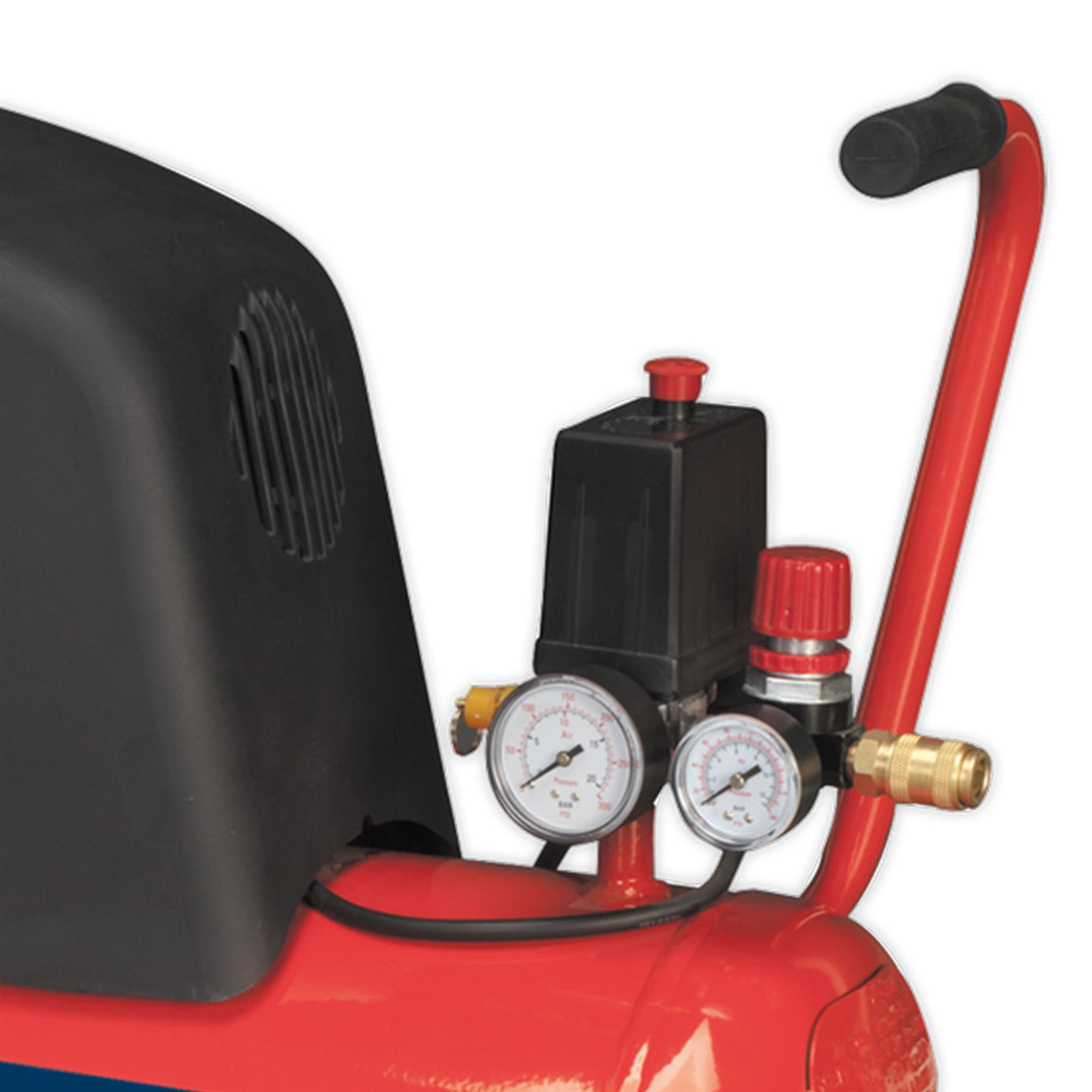 Sealey Air Compressor 24L Belt Drive 1.5hp Oil Free