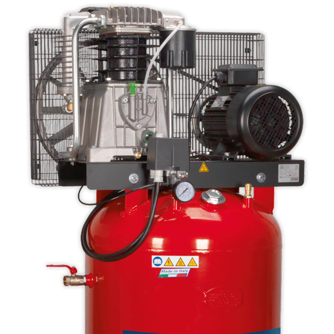 Sealey Compressor 270L Vertical Belt Drive 7.5hp 3ph 2-Stage